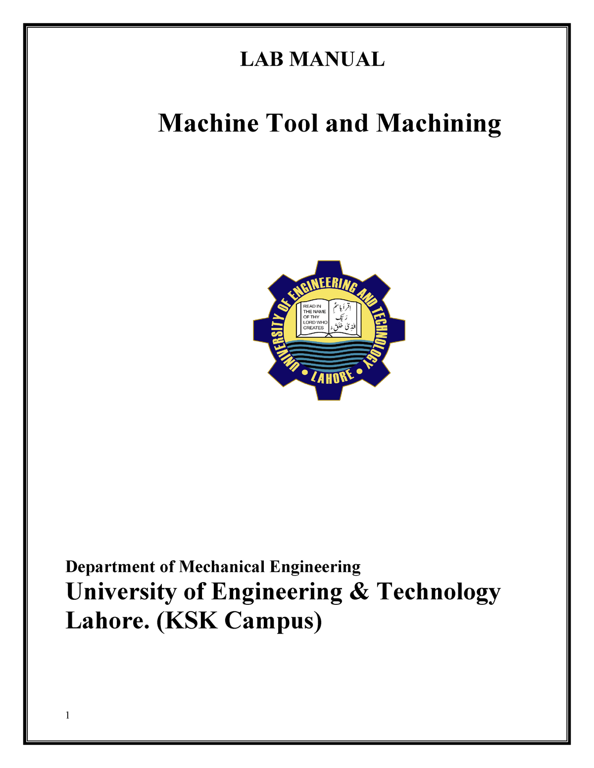 research paper on machine tools