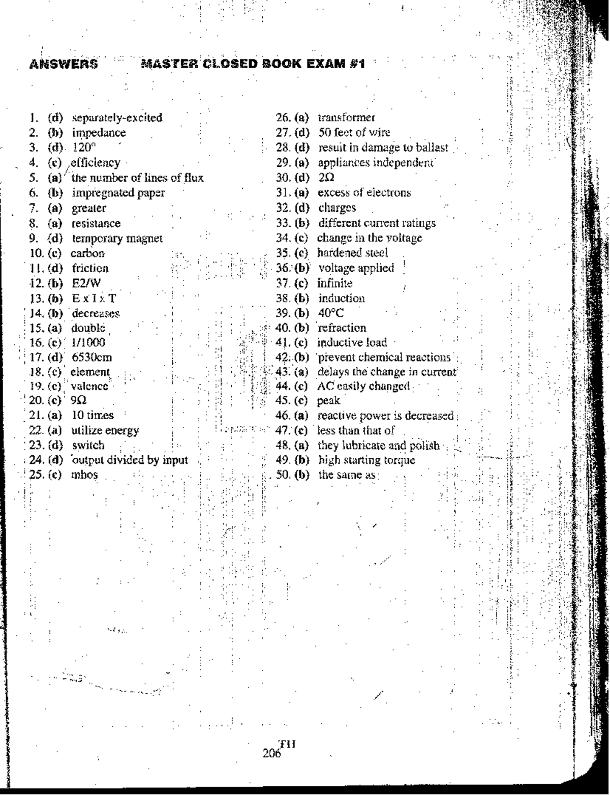 Keyssss open and closed book - i PrINMN Se wWh o ll 25, (c) ANSWERS ...