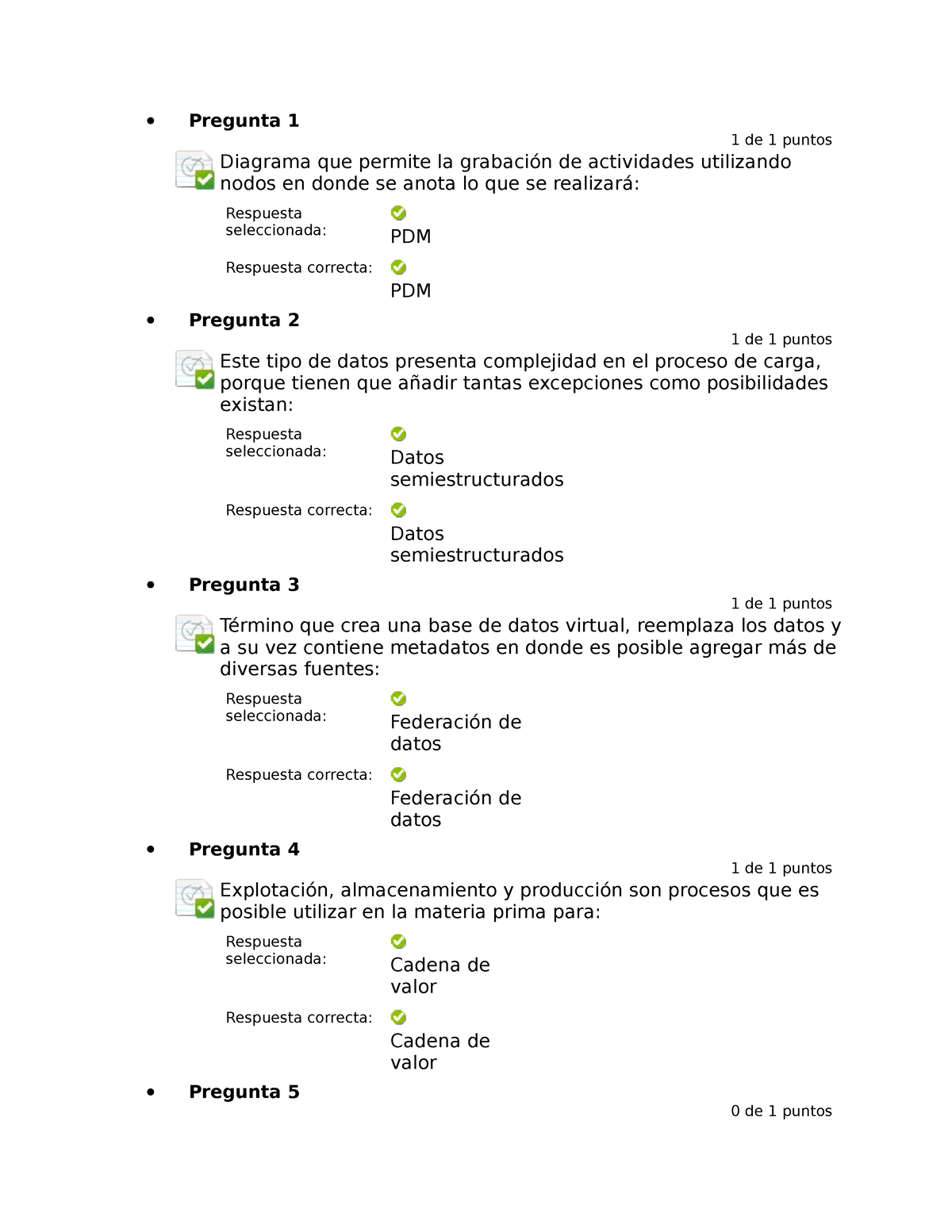 Automatizada 5 De Tecnologias Para La Gestion - Pregunta 1 1 De 1 ...