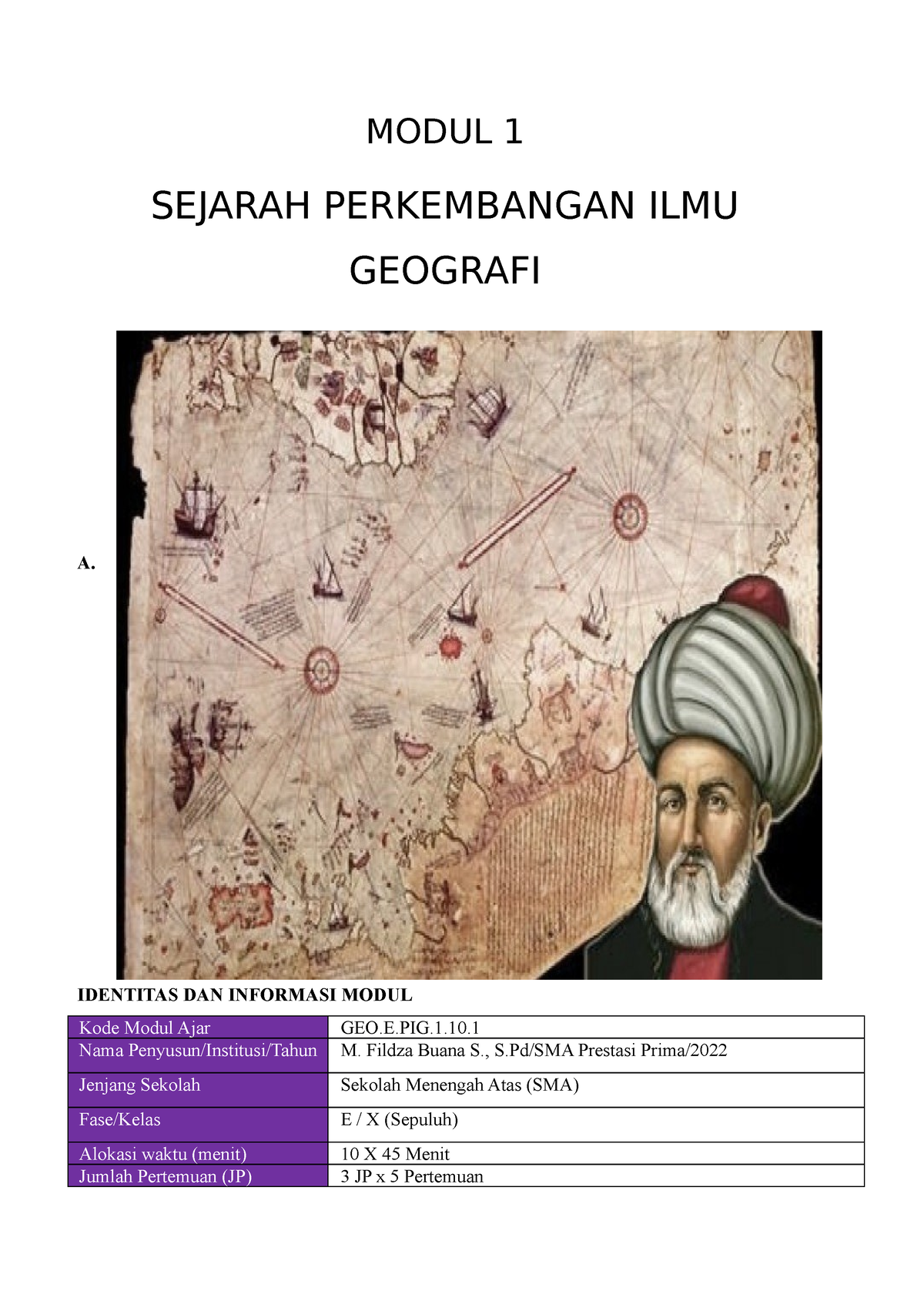 Modul Pembelajaran 1 Sejarah Perkembangan Geografi - MODUL 1 SEJARAH ...