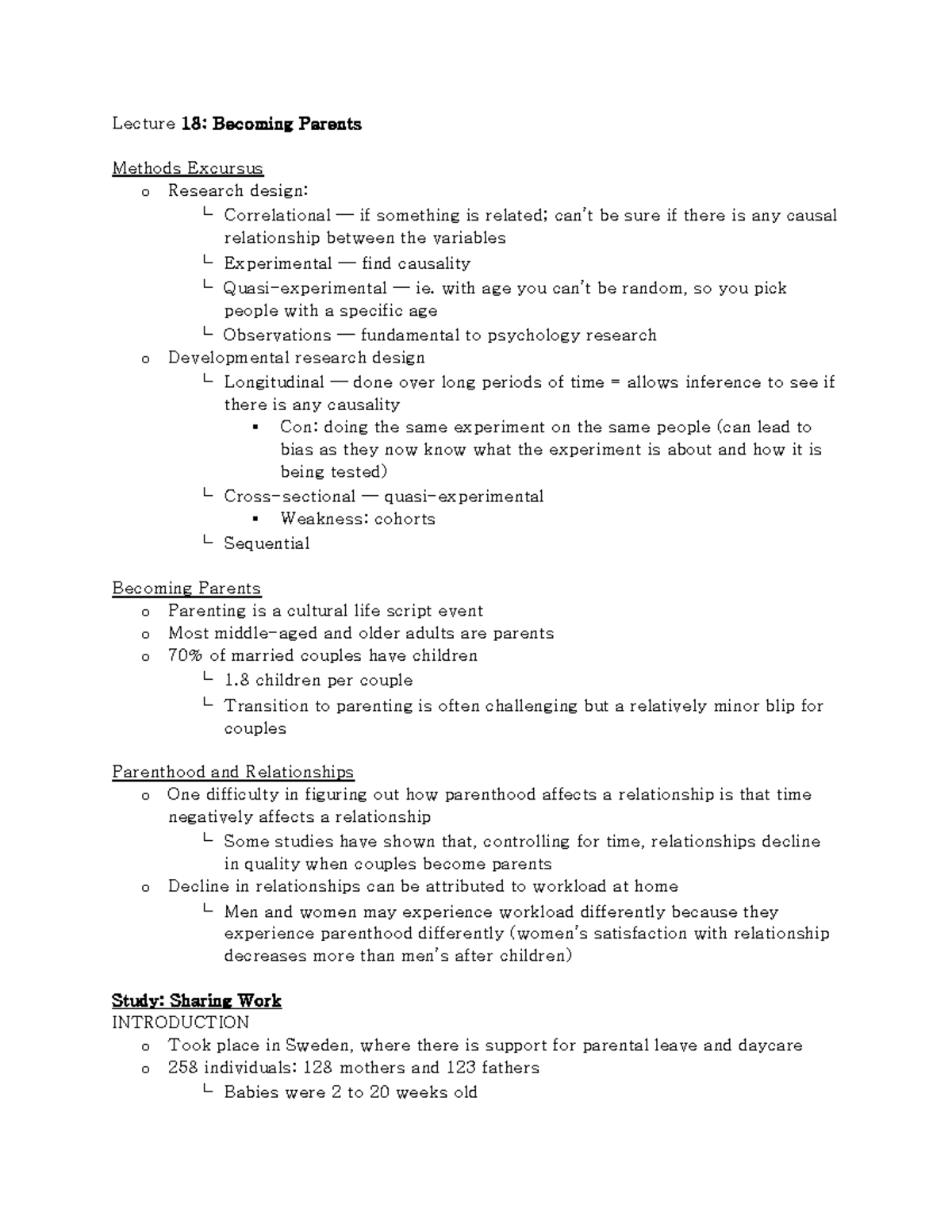 Midterm 3 (Middle Age And Aging) Notes - PSYCO 223 - Lecture 18 ...