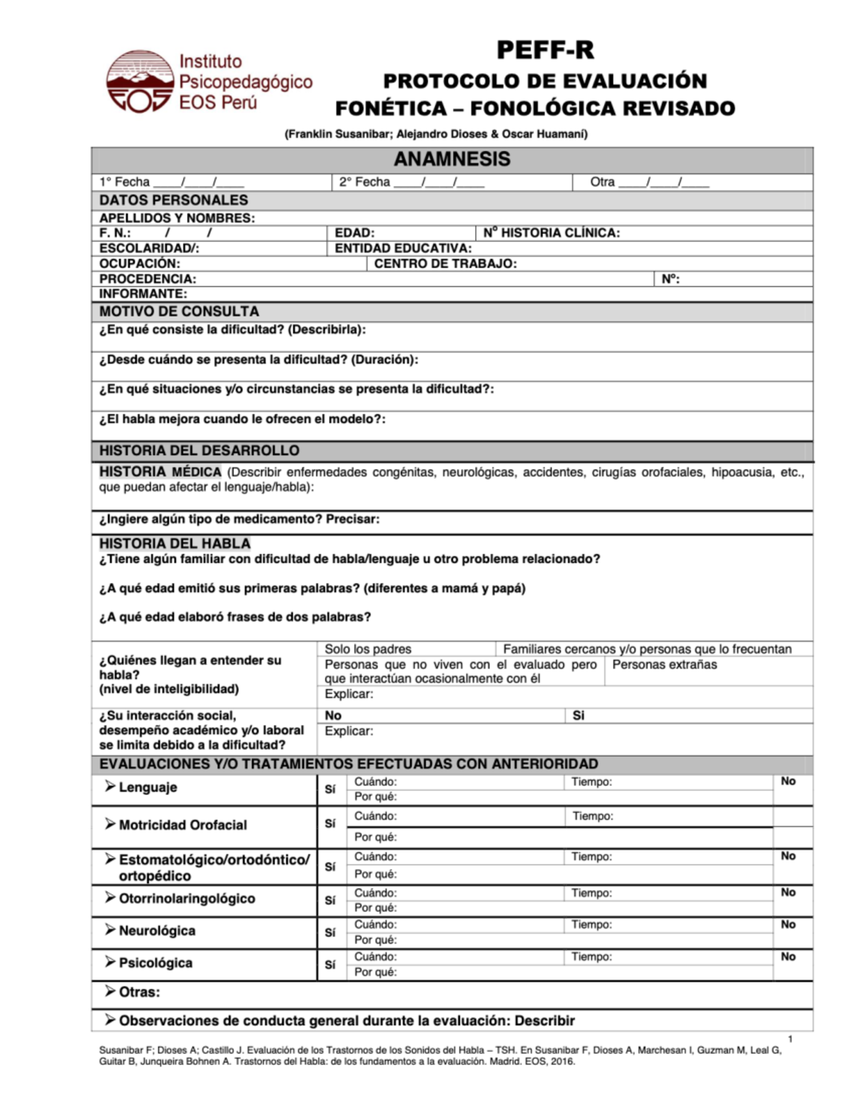 PEFF -R - Protocolo DE EvaluacióN FONÉTICA - FonolóGIA-PEFF - 2017 03. ...