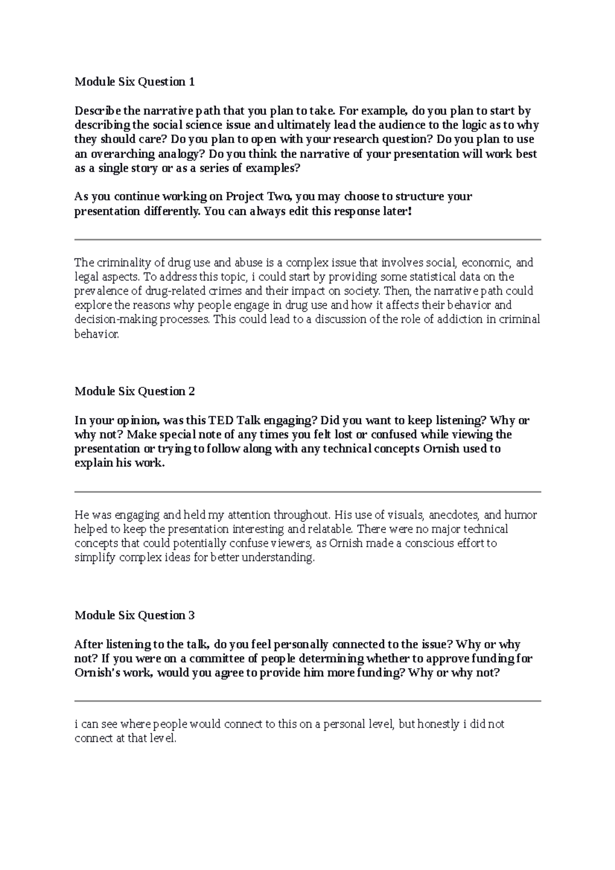 Maggie Roysdon SCS 200 Applied Social Sciences - Module Six Question 1 ...