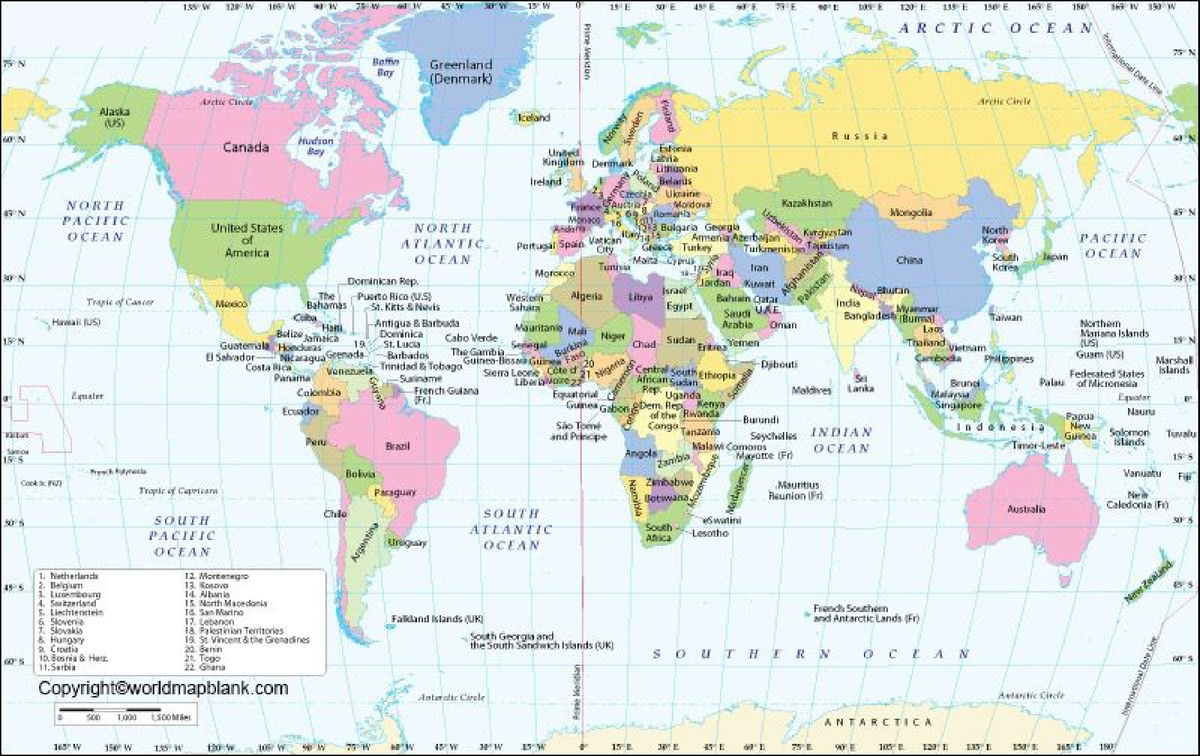 Map-of-World-with-Latitude - General Education - Studocu