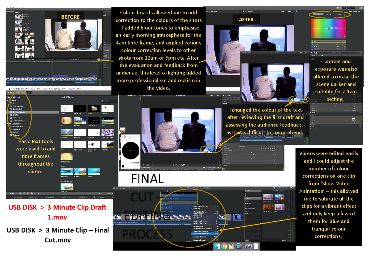 3 minute video Progress and Editing cut. - USB DISK > 3 Minute Clip ...