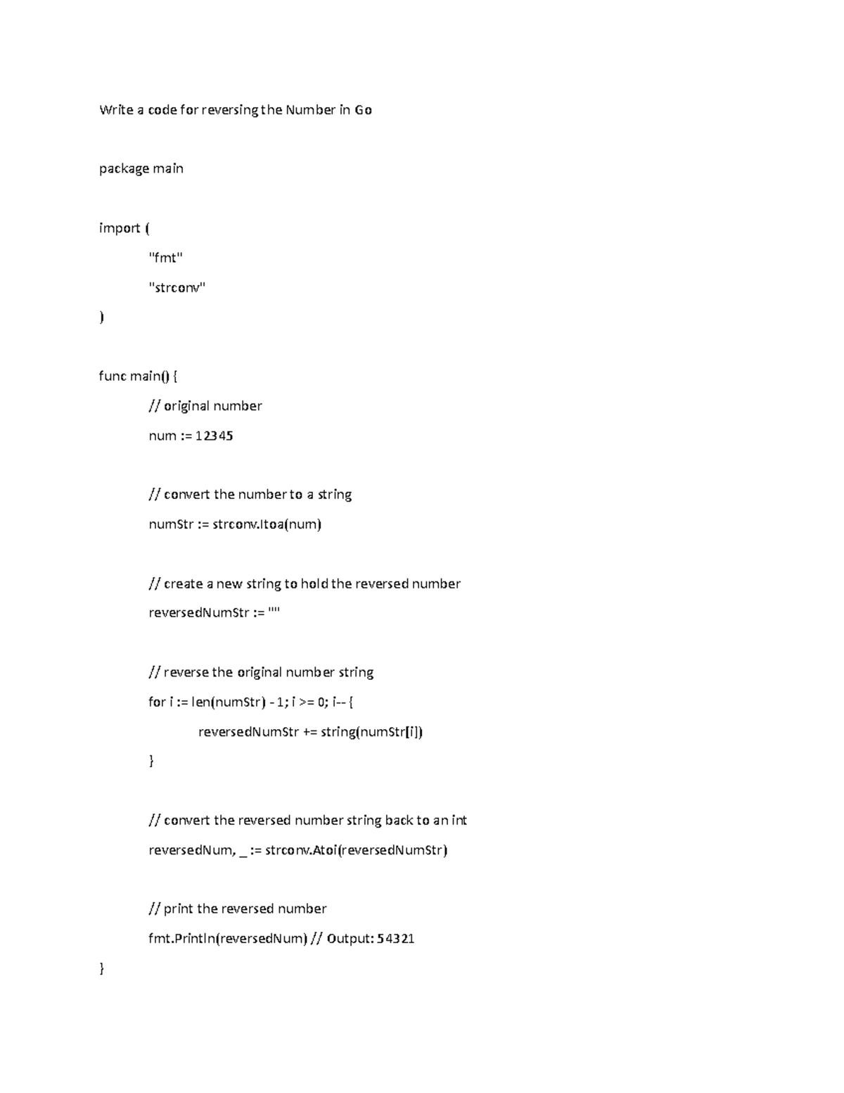 reversing-number-in-go-write-a-code-for-reversing-the-number-in-go-package-main-import-studocu