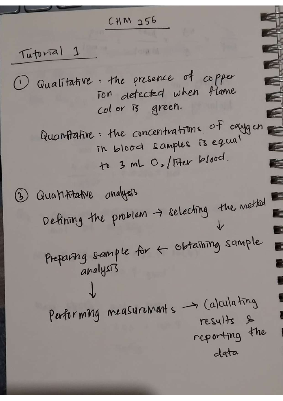 TUTO CHM256 (1,3-9) - Basic Analytical Chemistry - Studocu