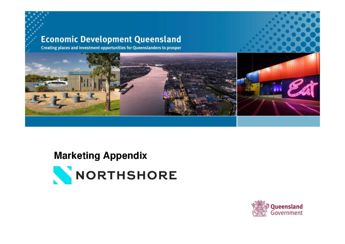 EDQ Marketing Appendix - Marketing Appendix Proudly grounded in an ...