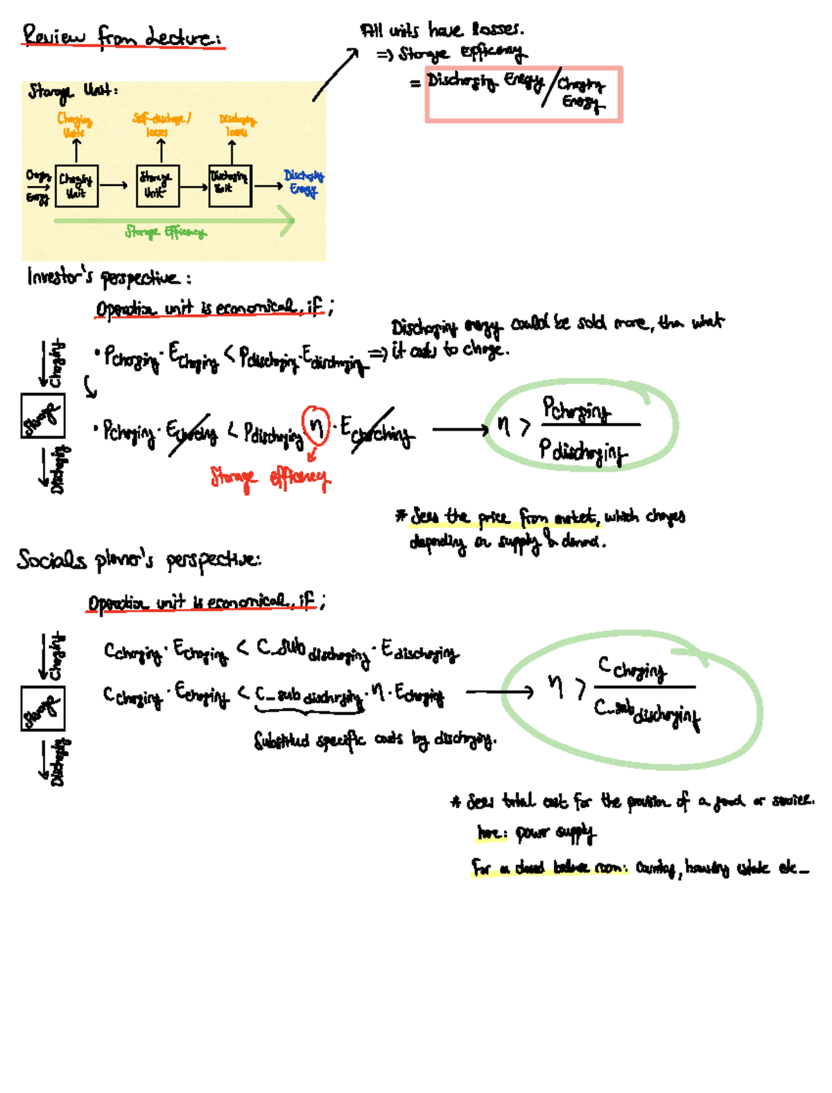 IRE Exercise 4 - Review fromLecture ts have losses μ Allan Storage ...