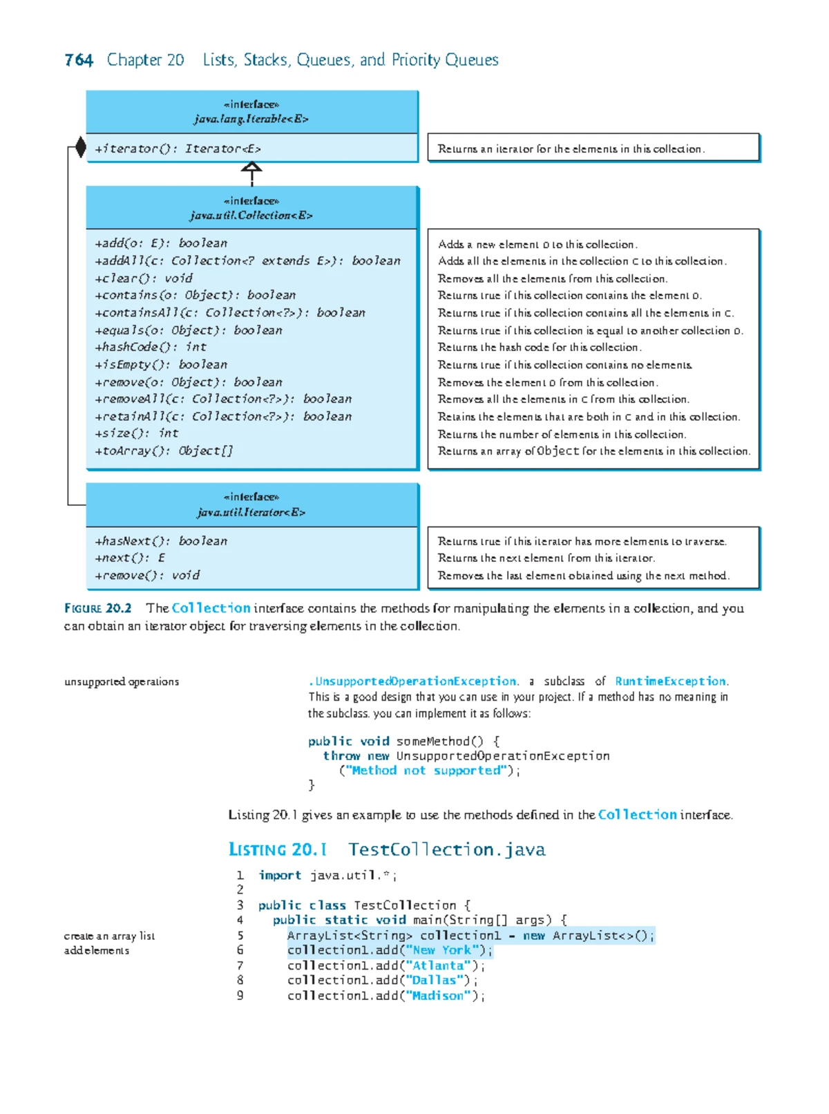 Introduction to Java Programming Notes- 794 Chapter 20 Lists, Stacks ...