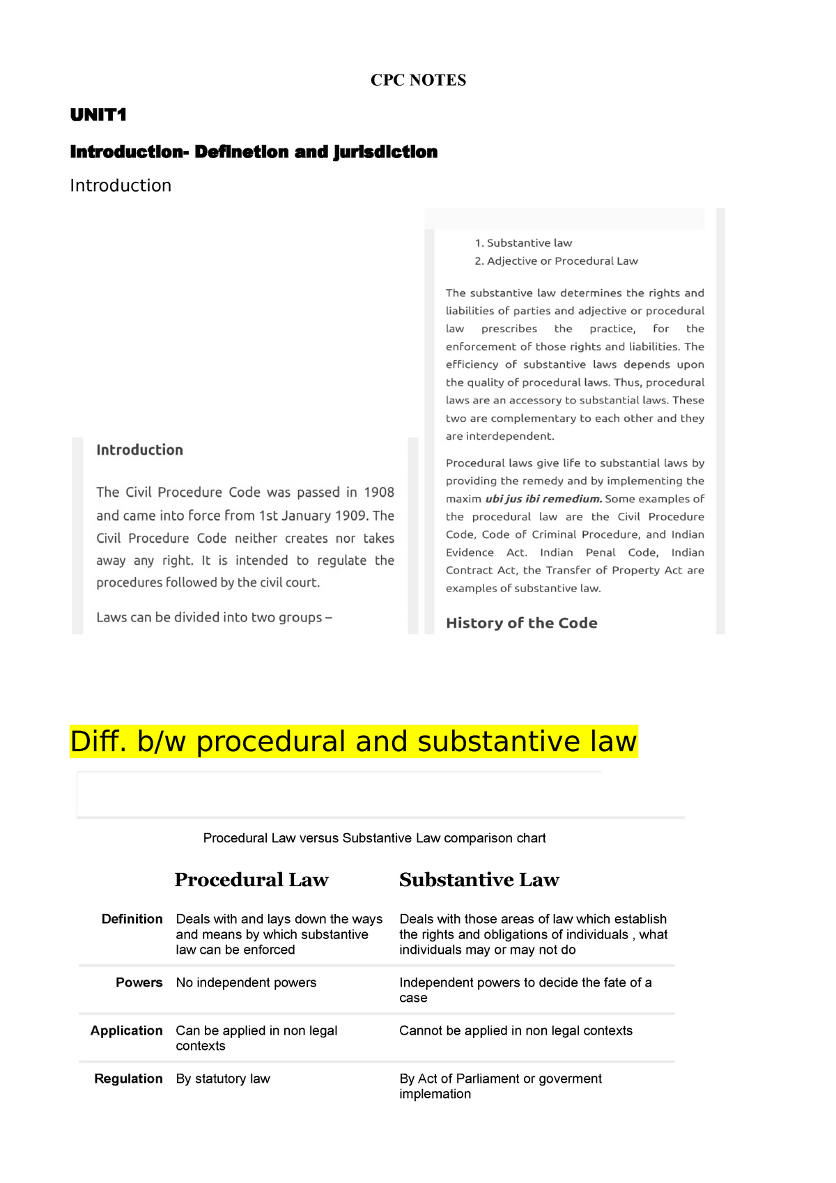 civil procedure code important notes clipart