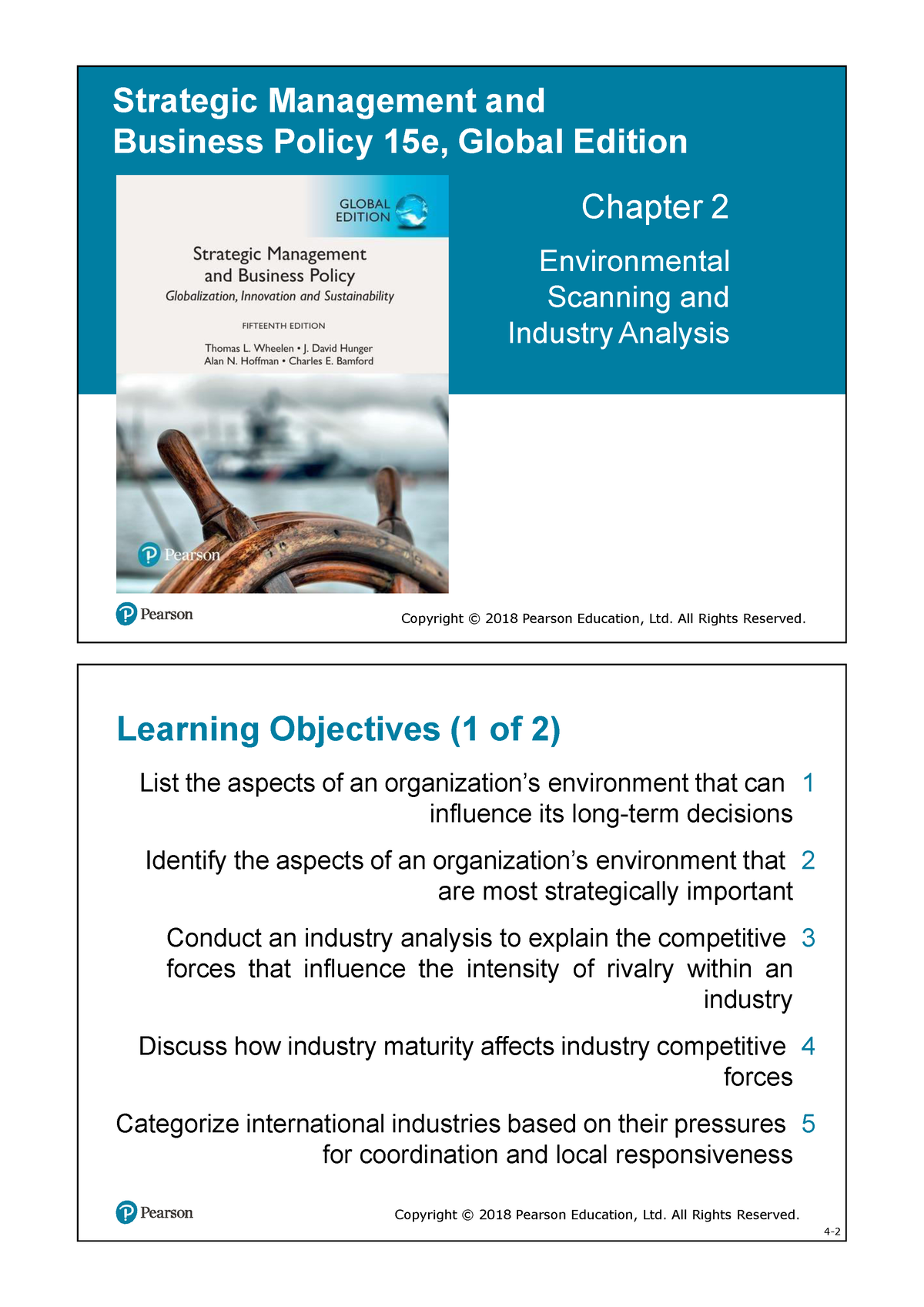 استراتيجيه مدمج⁩ - Strategic Management - Chapter 2 Environmental ...