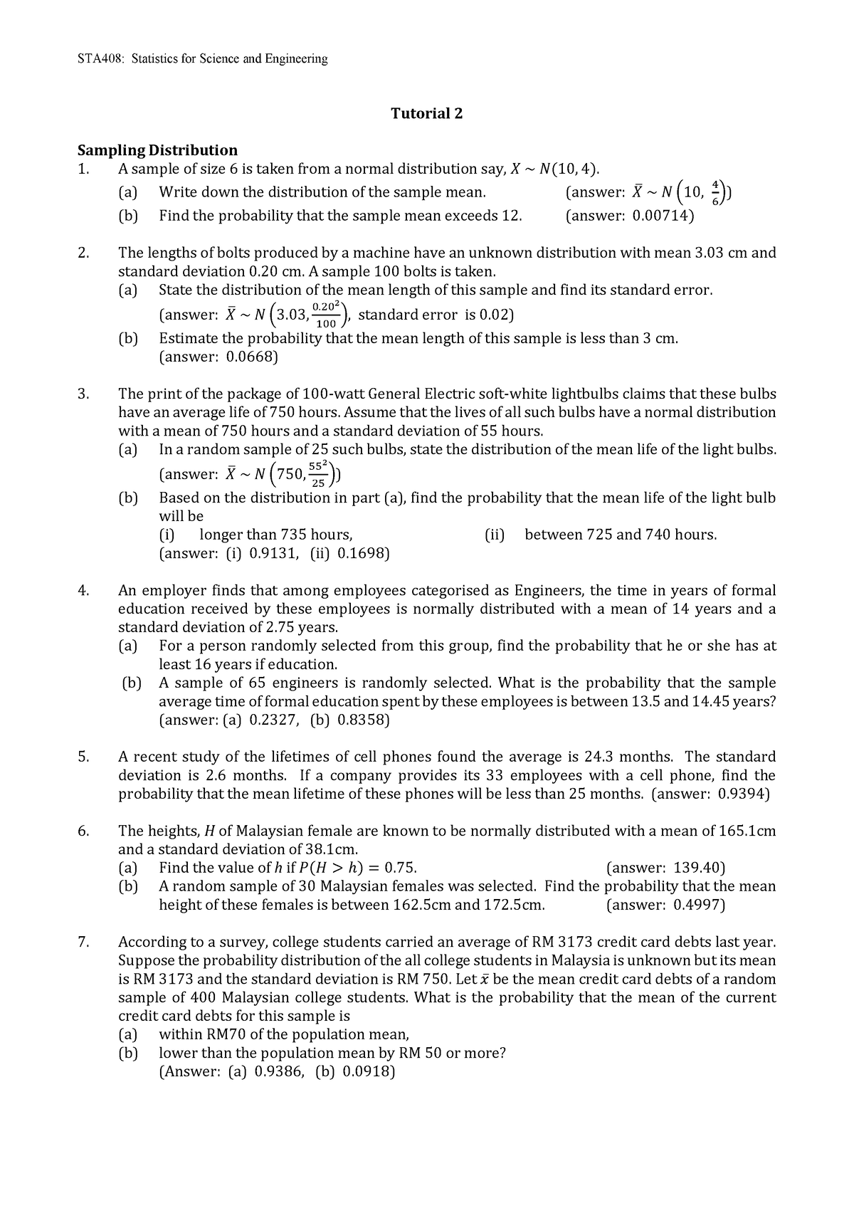 tutorial-2-estimation-civil-engineering-uitm-studocu