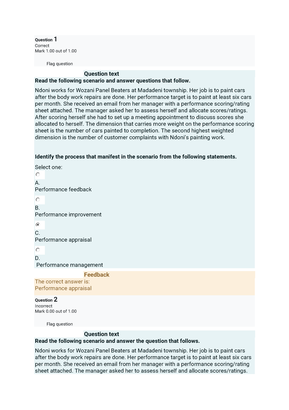 hrm3706 assignment 8 answers