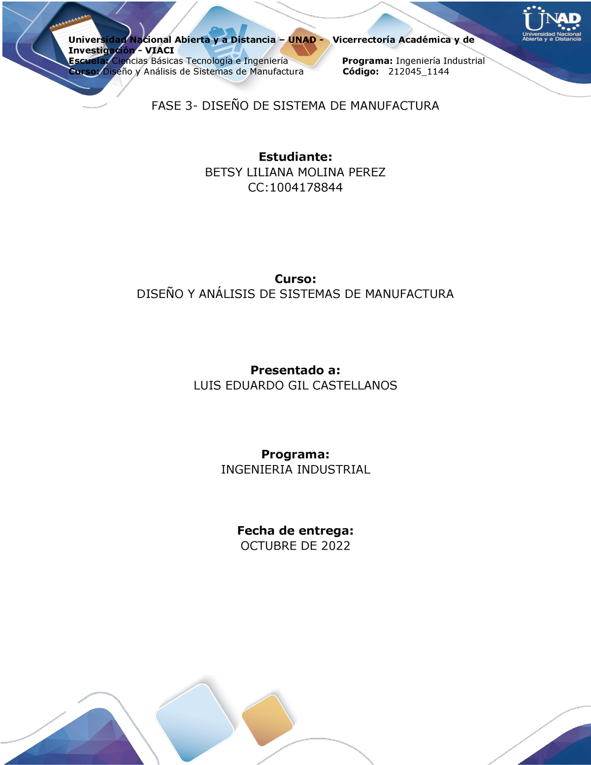 ANALISIS G 6 Individual - InvestigaciÛn - VIACI Escuela: Ciencias B ...