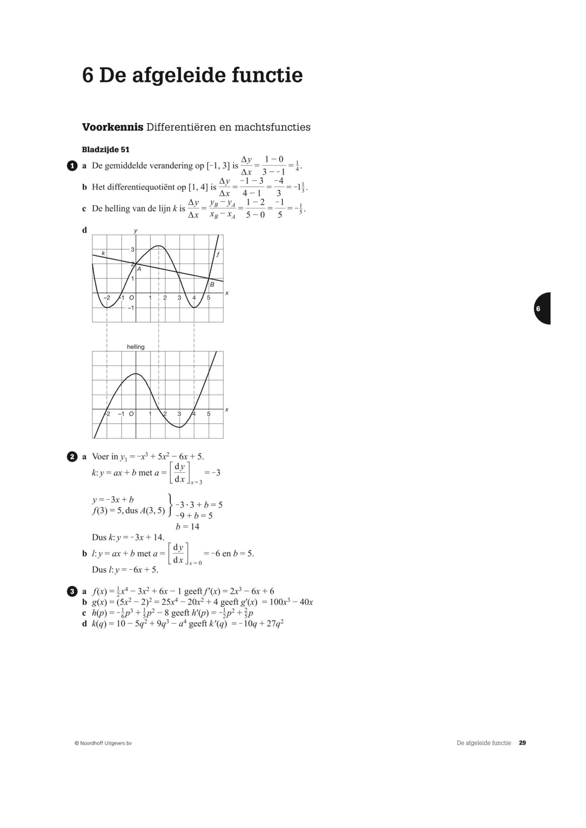 Wiskunde B Uitwerkingen H6 - Studeersnel