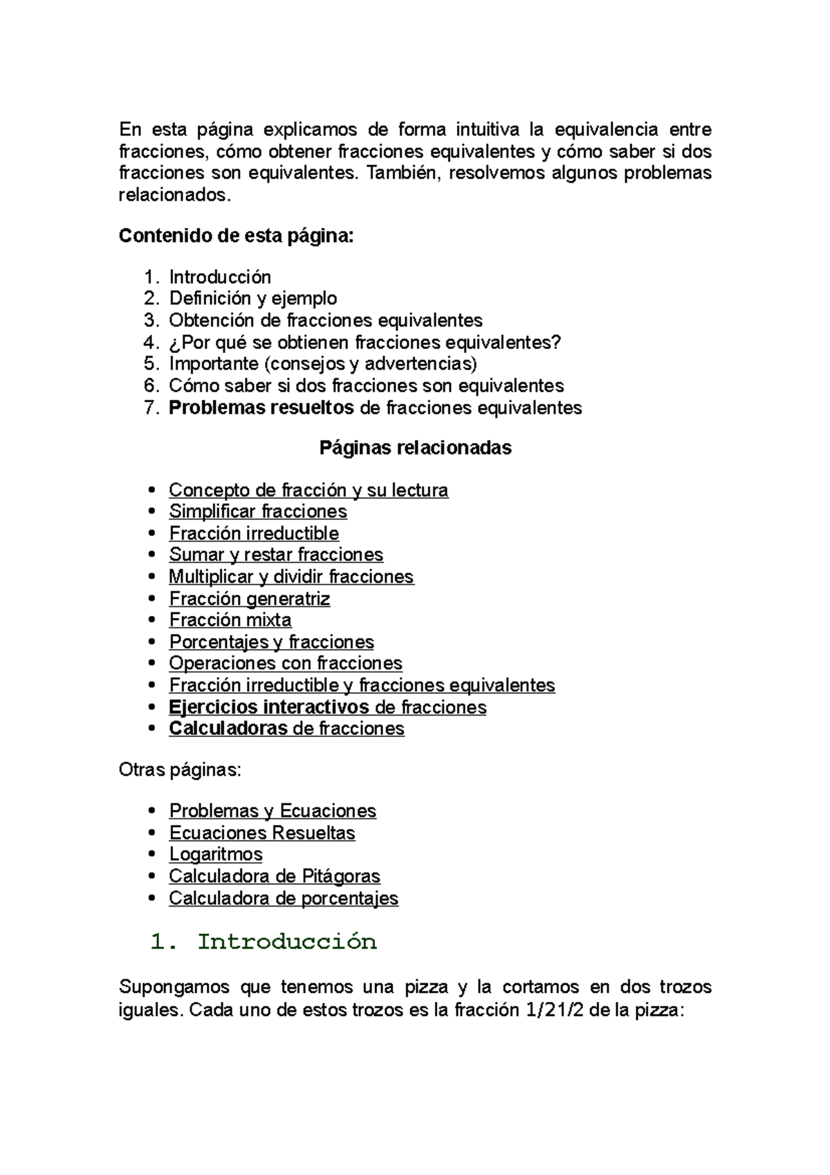 Como Sumar Fracciones En La Calculadora Fracciones - Ejercicios completos - En esta página explicamos de forma  intuitiva la equivalencia - StuDocu