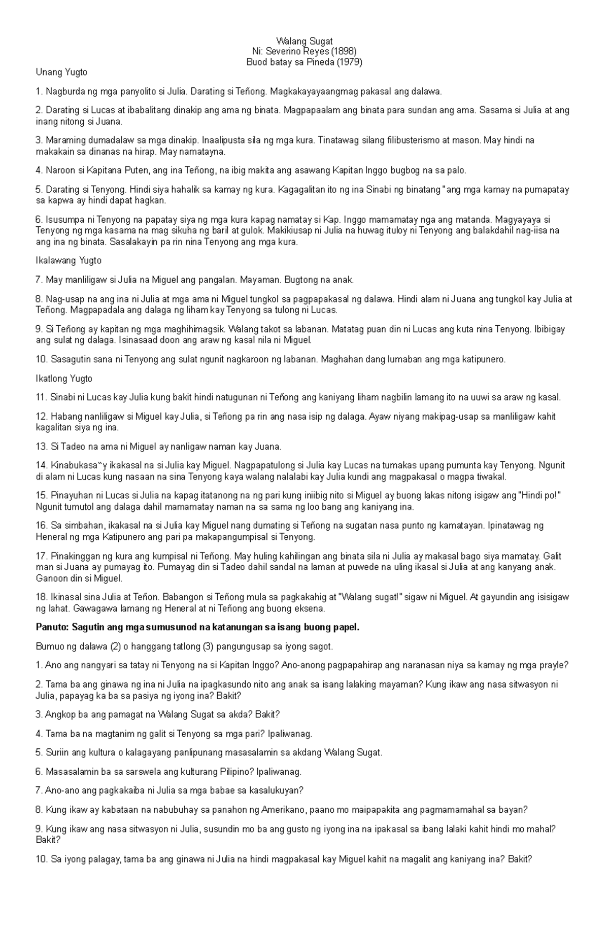 Walang Sugat Fili 8 Goodluck Pendidikan Islam Transformatif