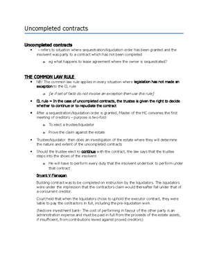 Chapter 7 Uncompleted Contracts AND Legal Proceedings - NH PHALADI ...