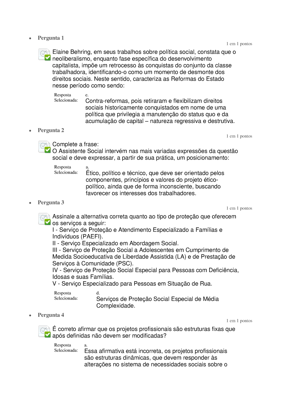 AVALIAÇAO ESTUDOS DISCIPLINARES X I VANDERLEIA - Segurança do Trabalho