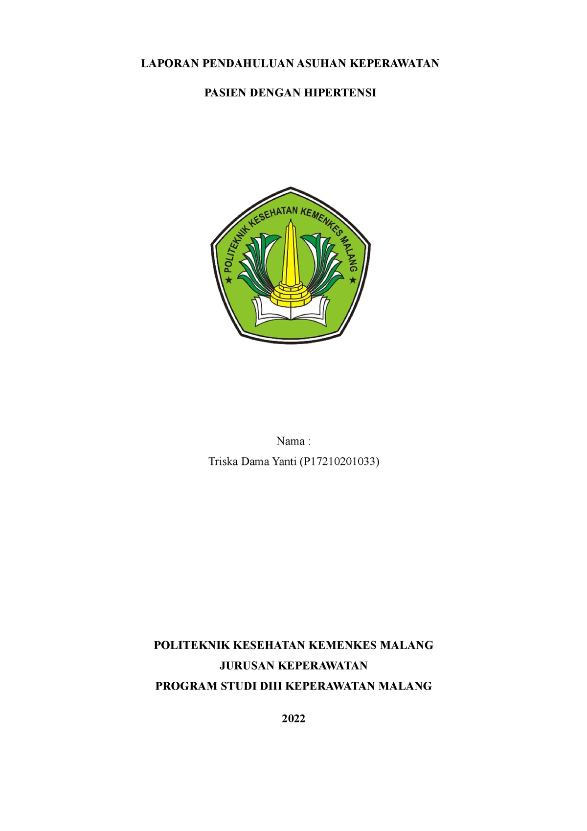 Makalah Laporan Pendahuluan Asuhan Keperawatan Pasien Dengan Penyakit