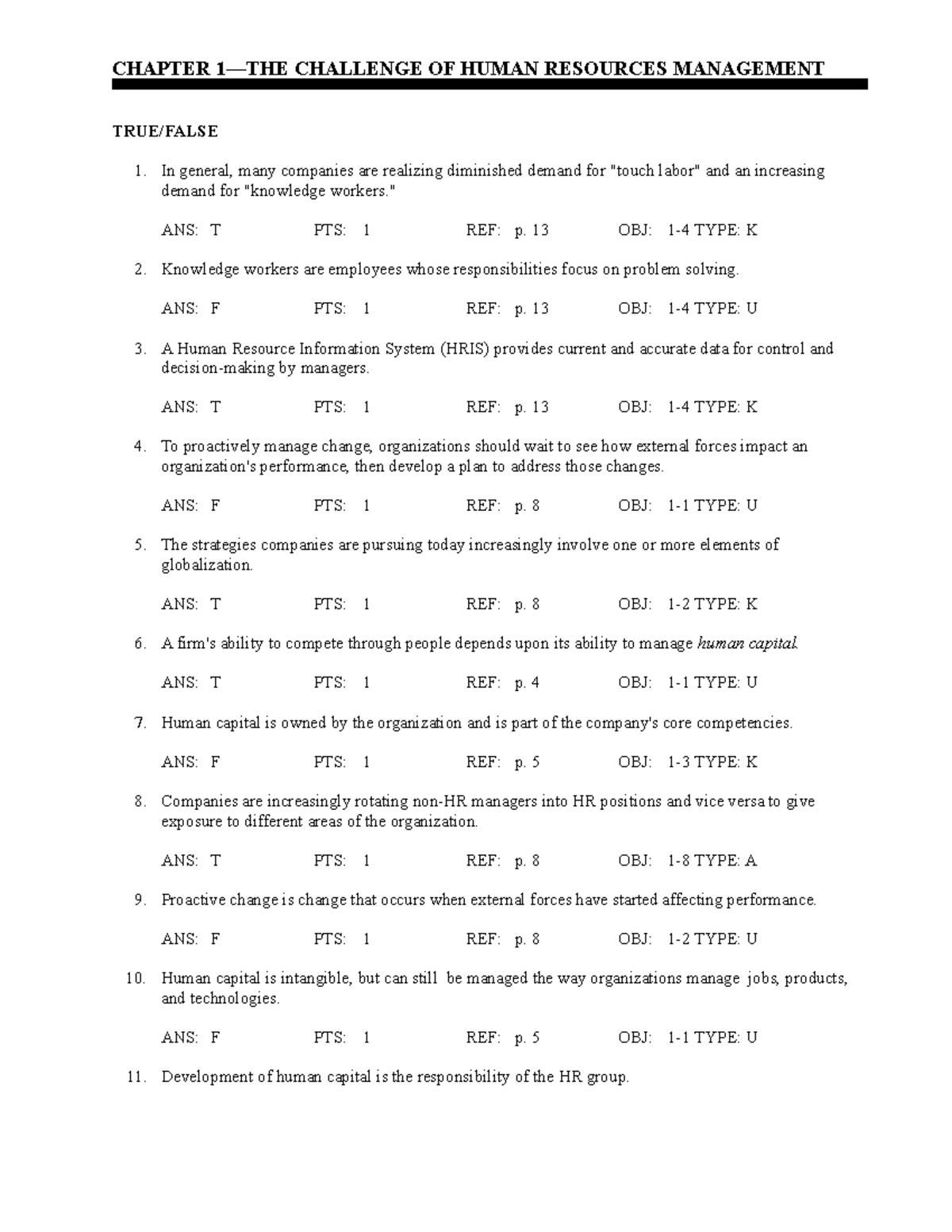 Sample/practice exam 2018, questions and answers CHAPTER 1—THE