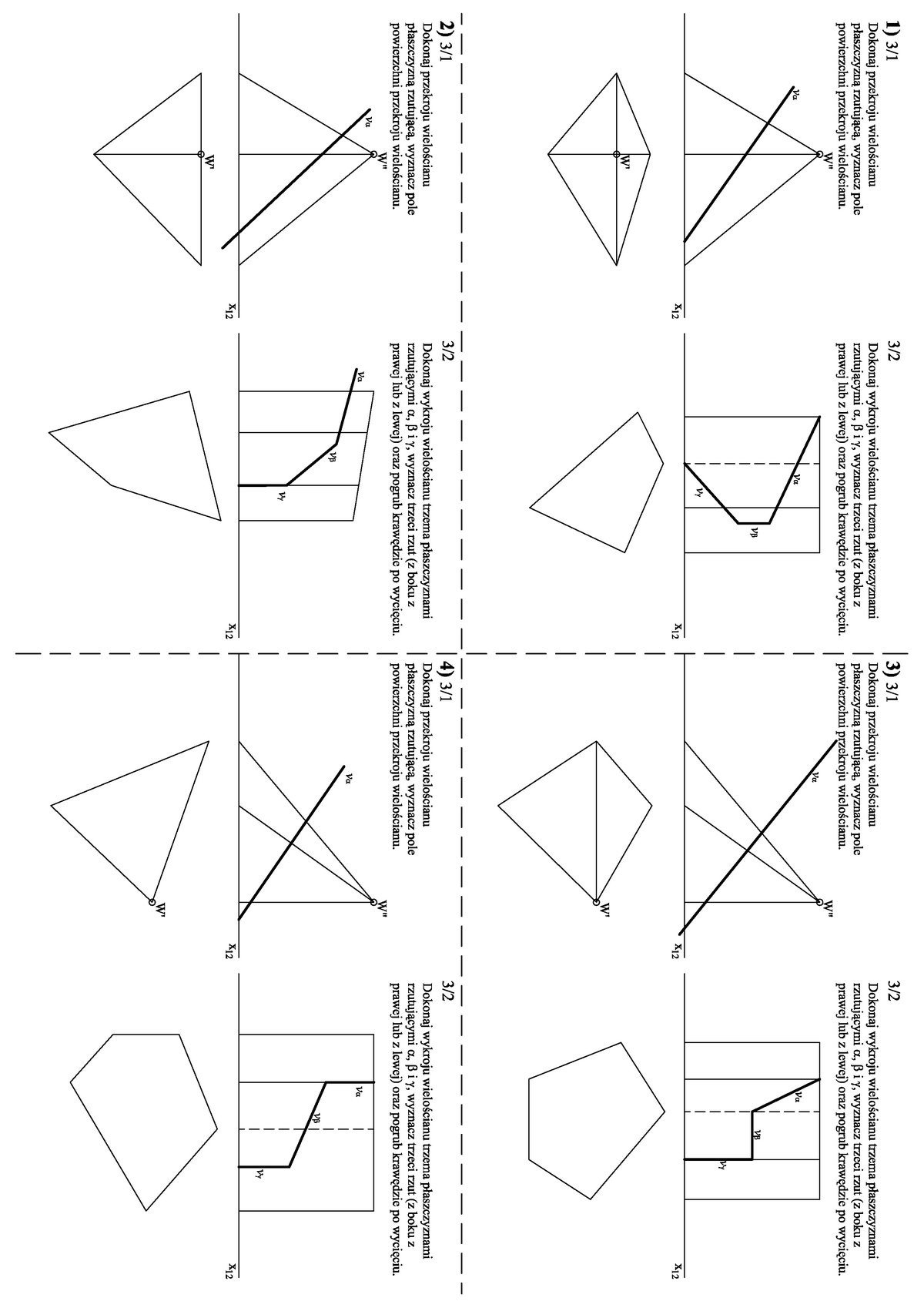 Rys Tech I Geom Cwiczenia 3 8 Iss101094w Pwr Studocu