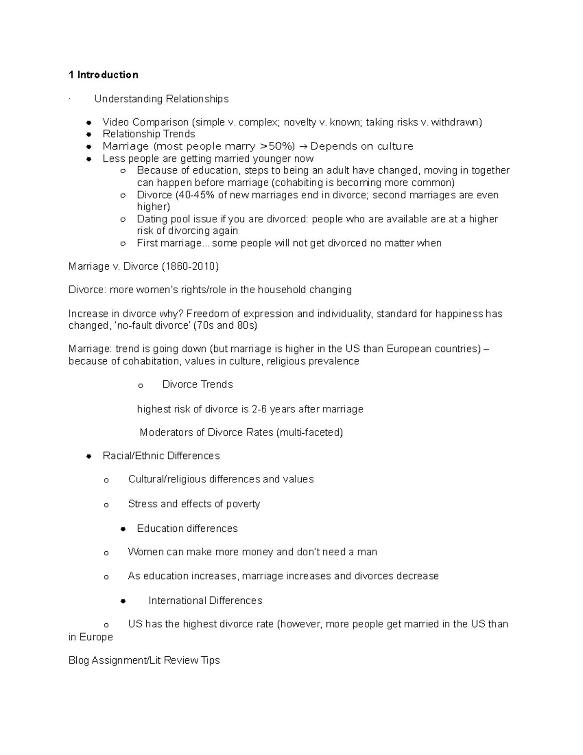 PSY313 Quiz 1 - Detailed study guide for exam - 1 Introduction ...