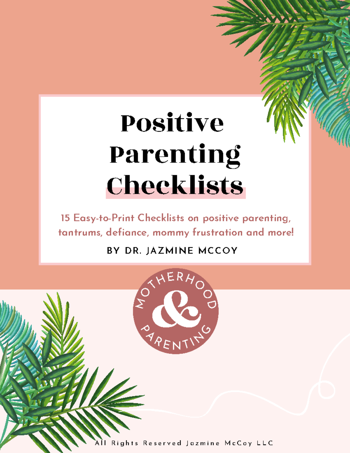 Vpxgstzw Q 2l Pn Oa 6SMKe Positive Parenting Checklist Bundle Dr ...