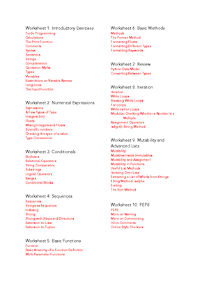 Ultimate h1 summary notes comp10001 foundations of computing