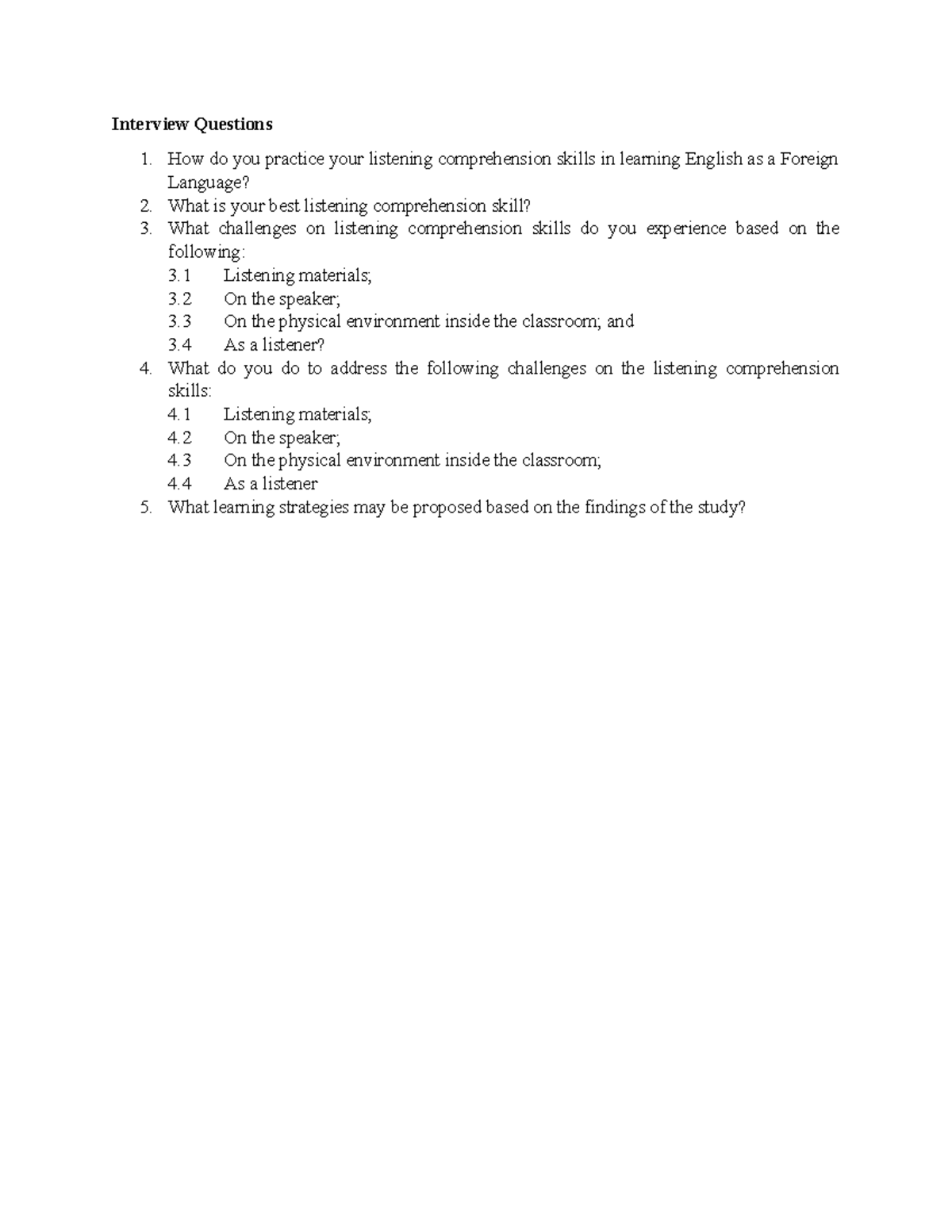 Interview-Questions - hhh - Interview Questions How do you practice ...