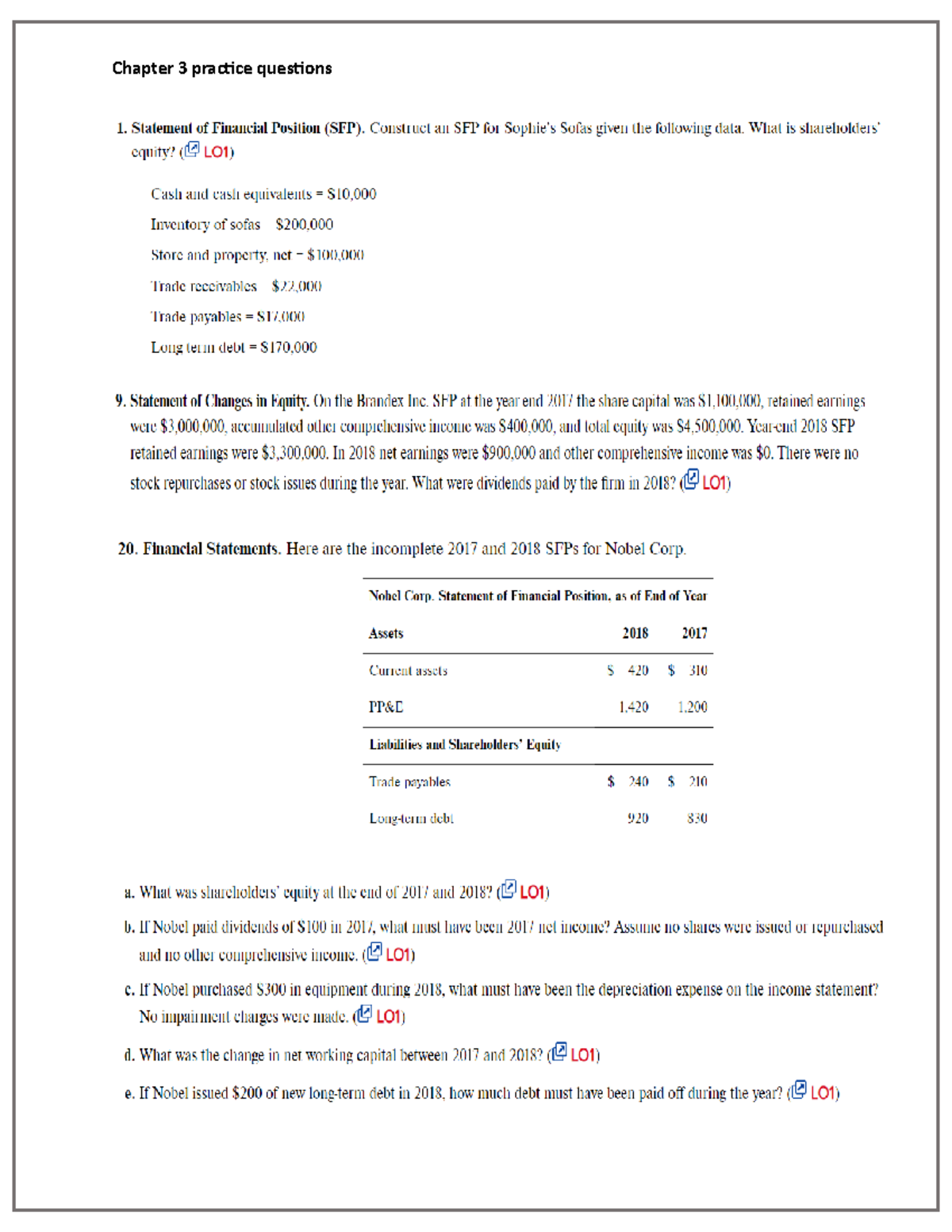 In class chap 3 discussion questions - AD1101 - Chapter 3 practice ...
