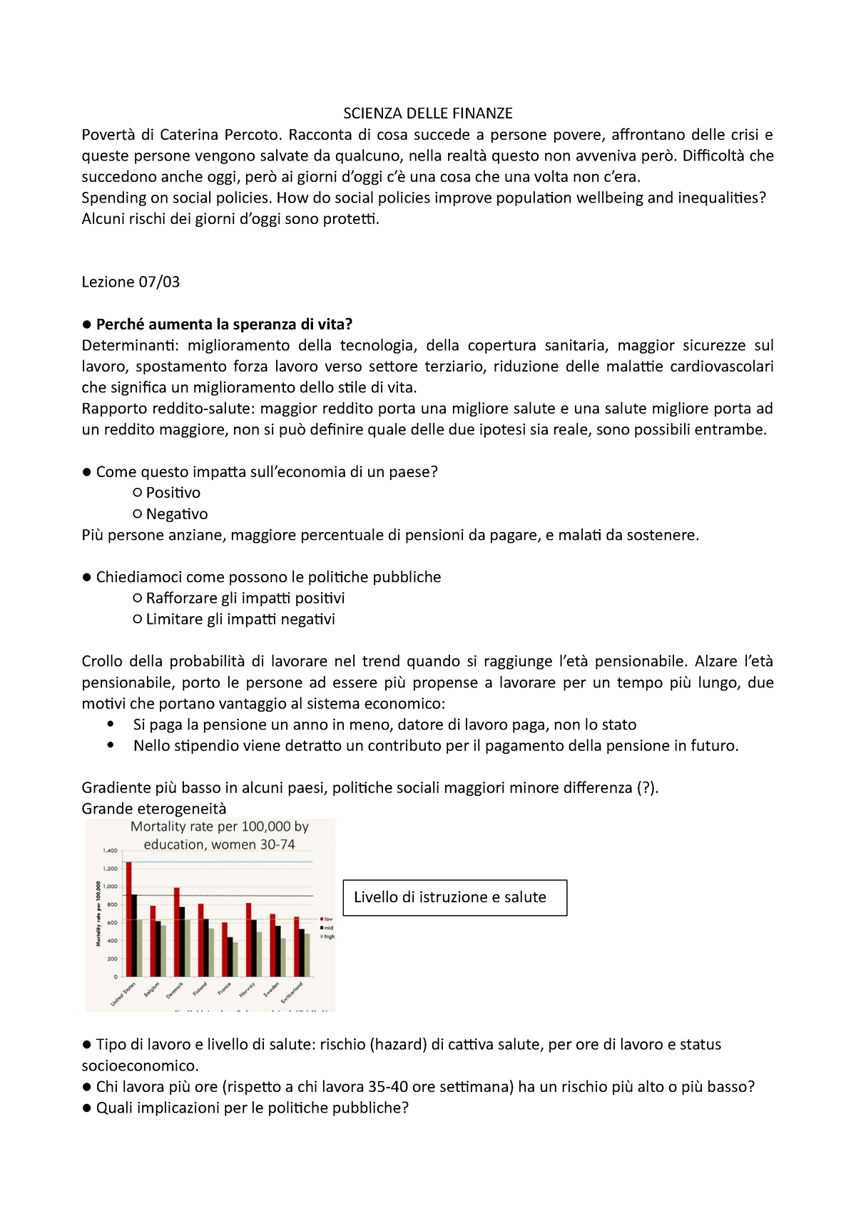 Scienza Delle Finanze Relazione Per La Tesina Scienza Delle Finanze Povertà Di Caterina 7986