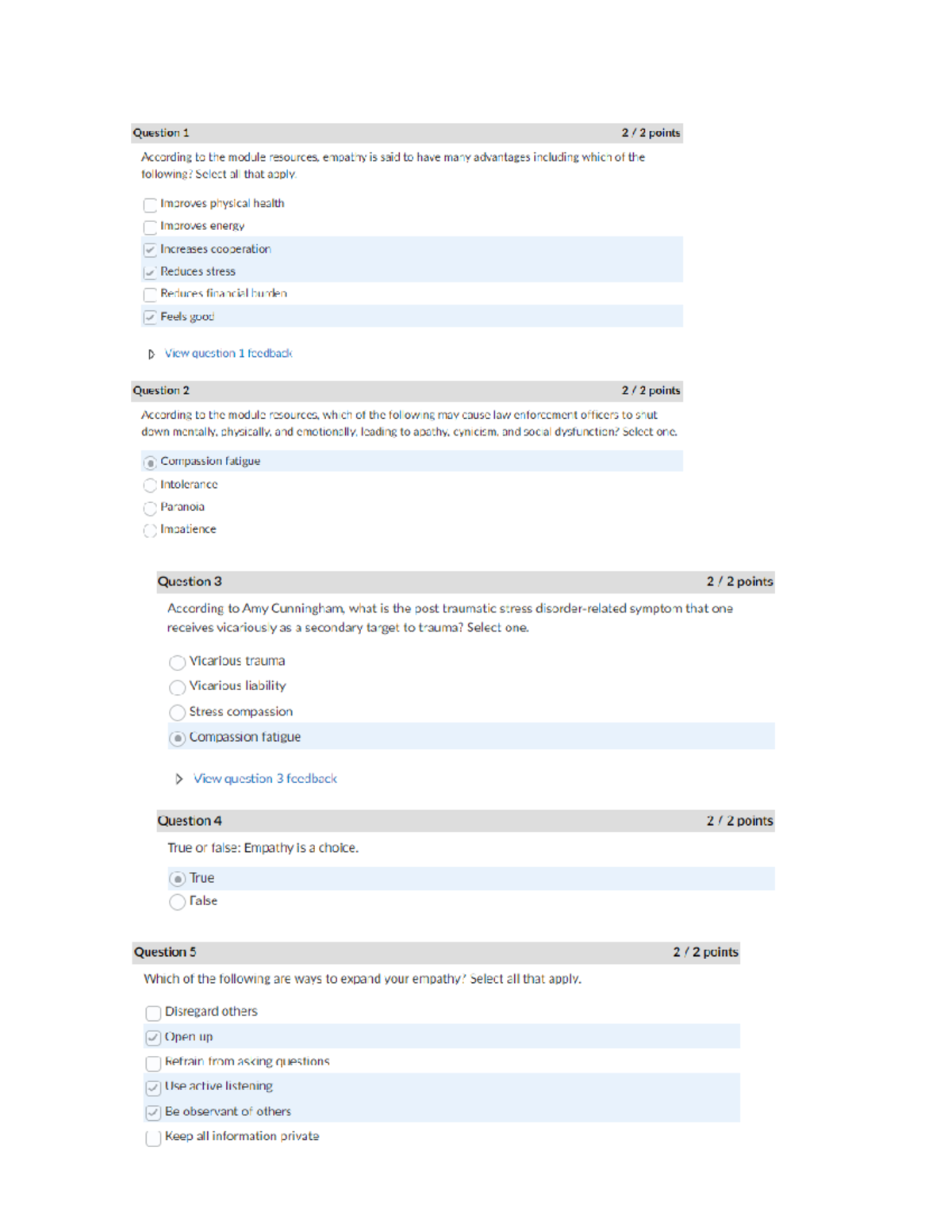 CJ 315 4-3 Quiz - cj 315 - Studocu