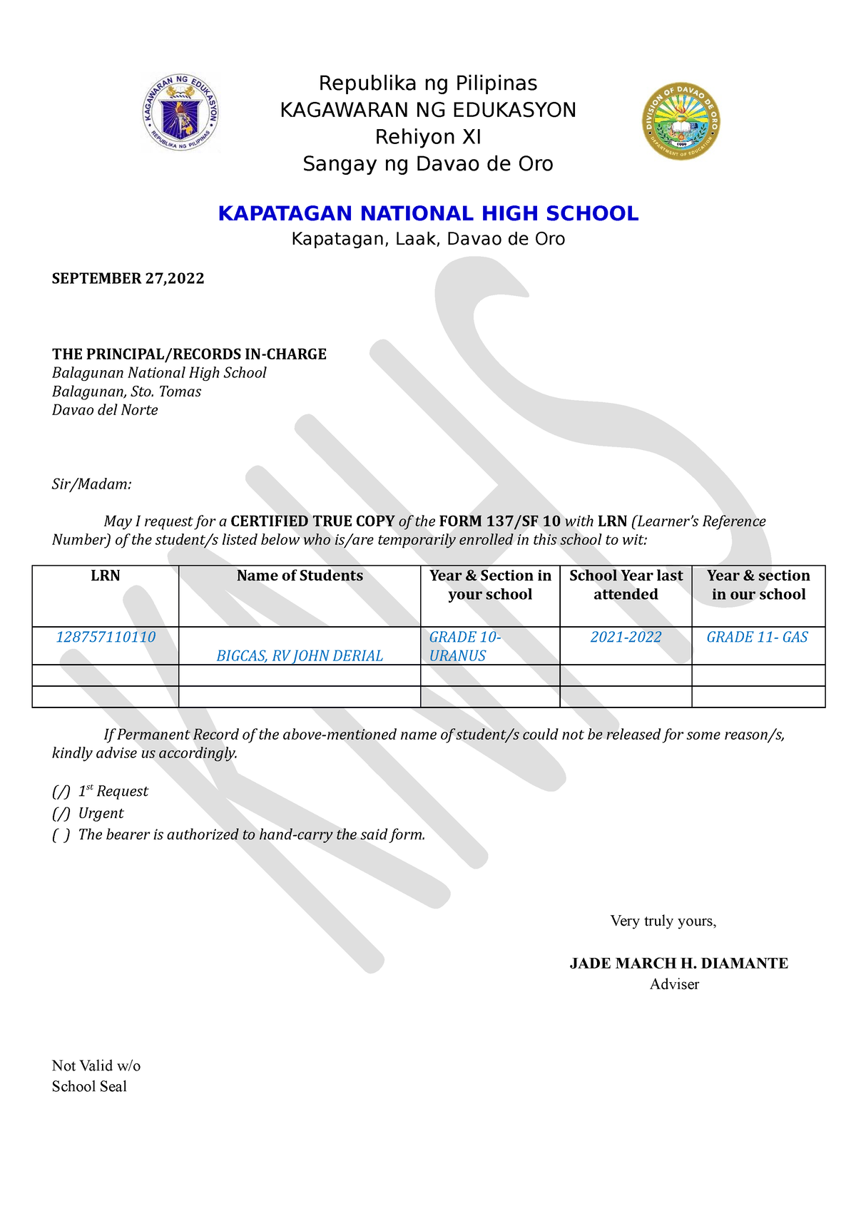 Req Form Als Hope This Helps With Your Review Republika Ng