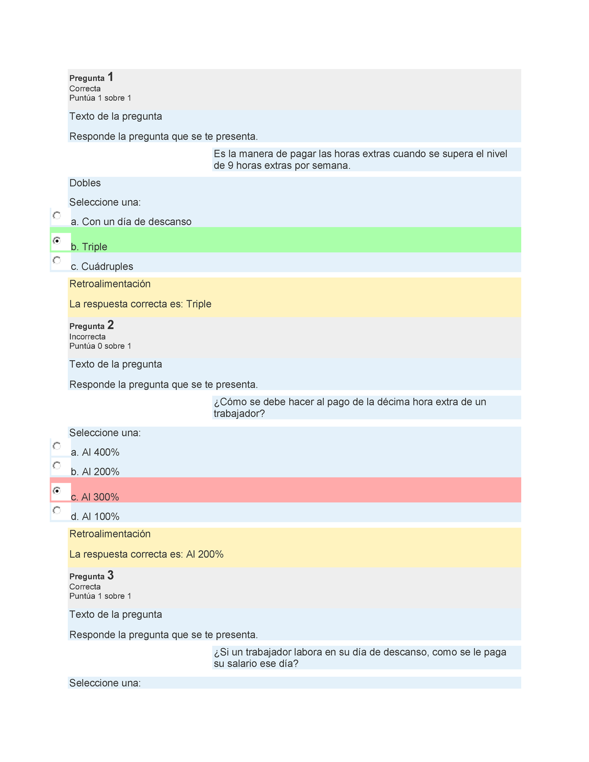 Duración Y Extinción De La Relación Laboral - Pregunta 1 Correcta ...