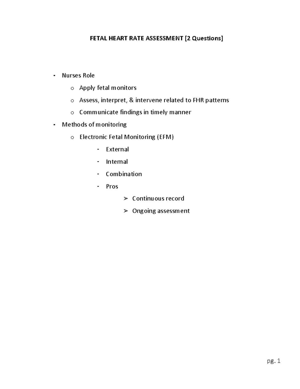 pdf-fetal-heart-rate-and-fetal-deterioration