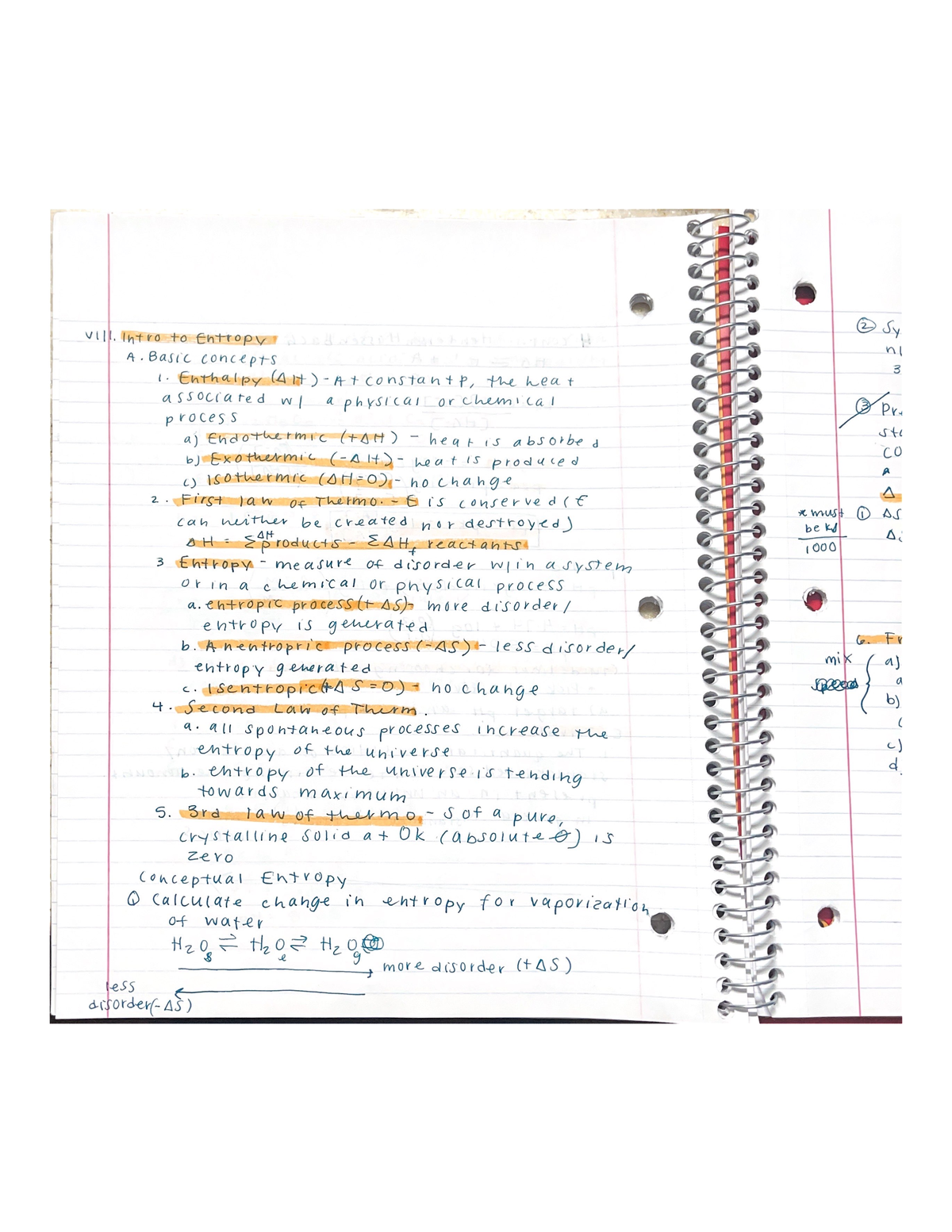 Introduction of Entropy - CHM 122 - Studocu