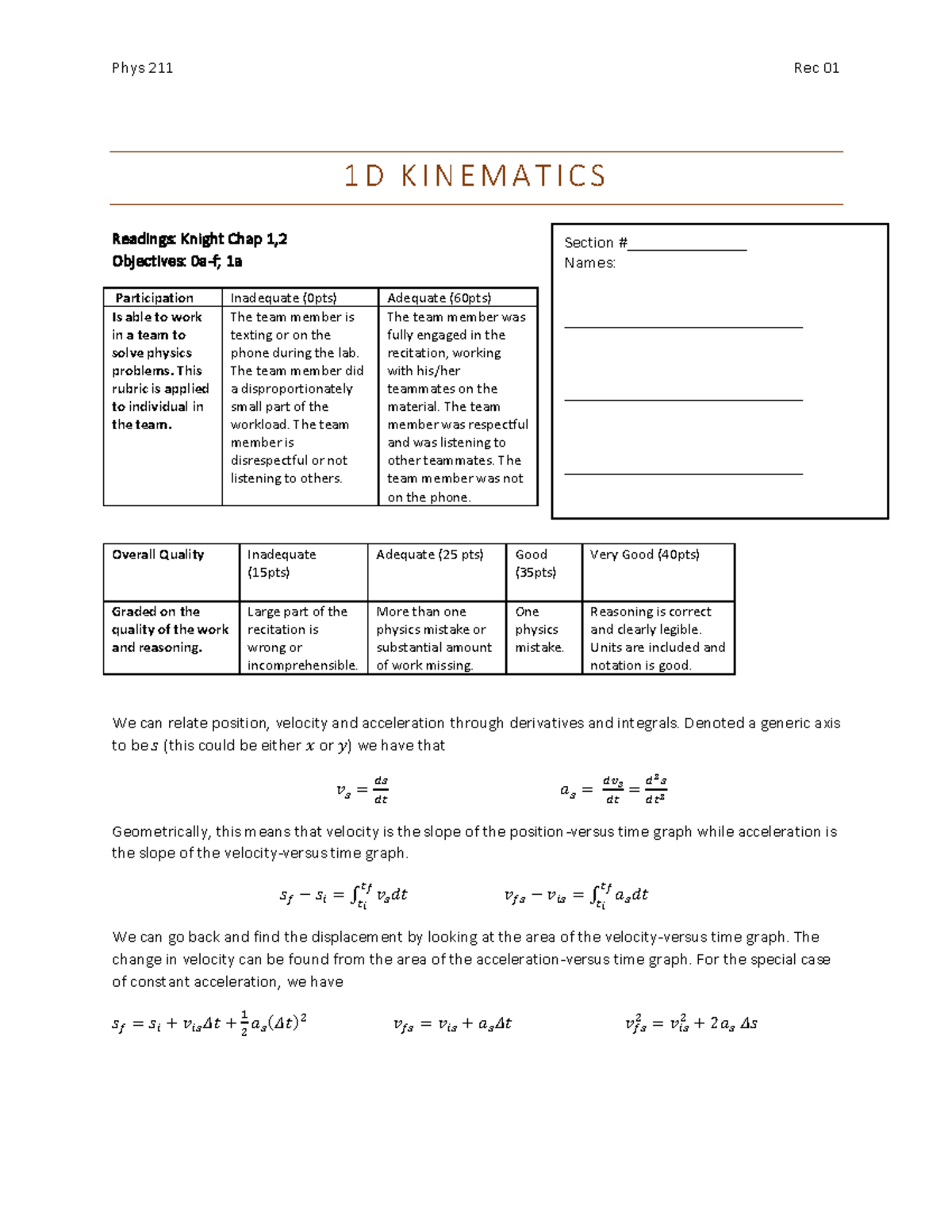 1d-kinematics-this-is-a-worksheet-in-recitation-that-has-problems