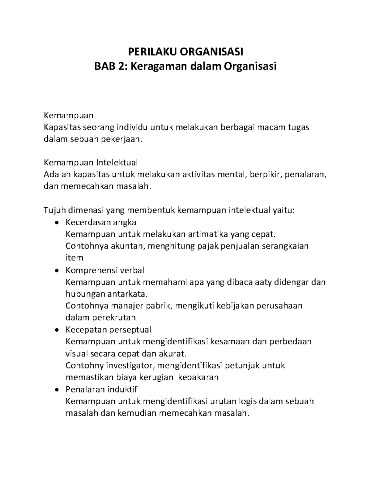 Perilaku Organisasi, Bab 2 - PERILAKU ORGANISASI BAB 2: Keragaman Dalam ...