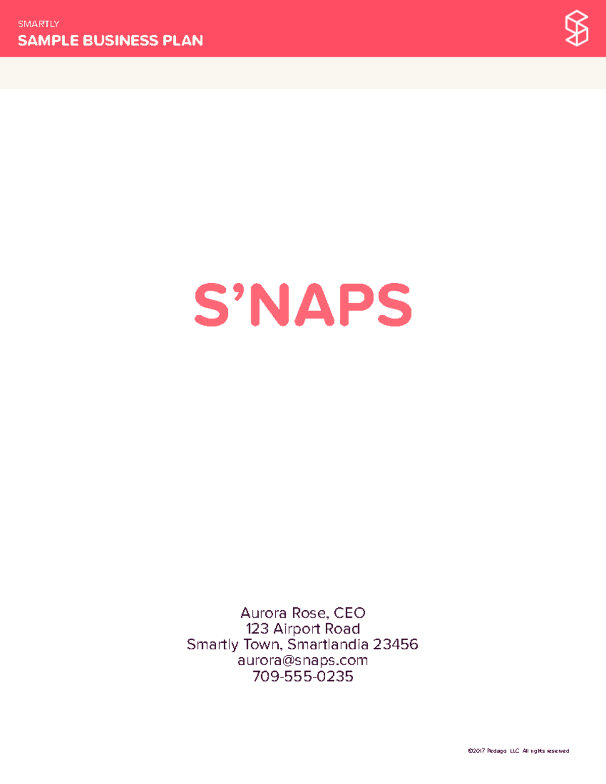 SNaps Business Plan About everything you'll need to know about land