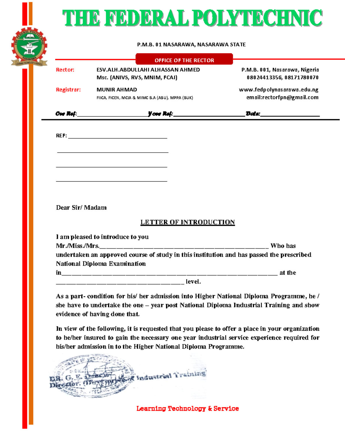 IT - Material for academy pursuit - Learning Technology & Service P.M ...