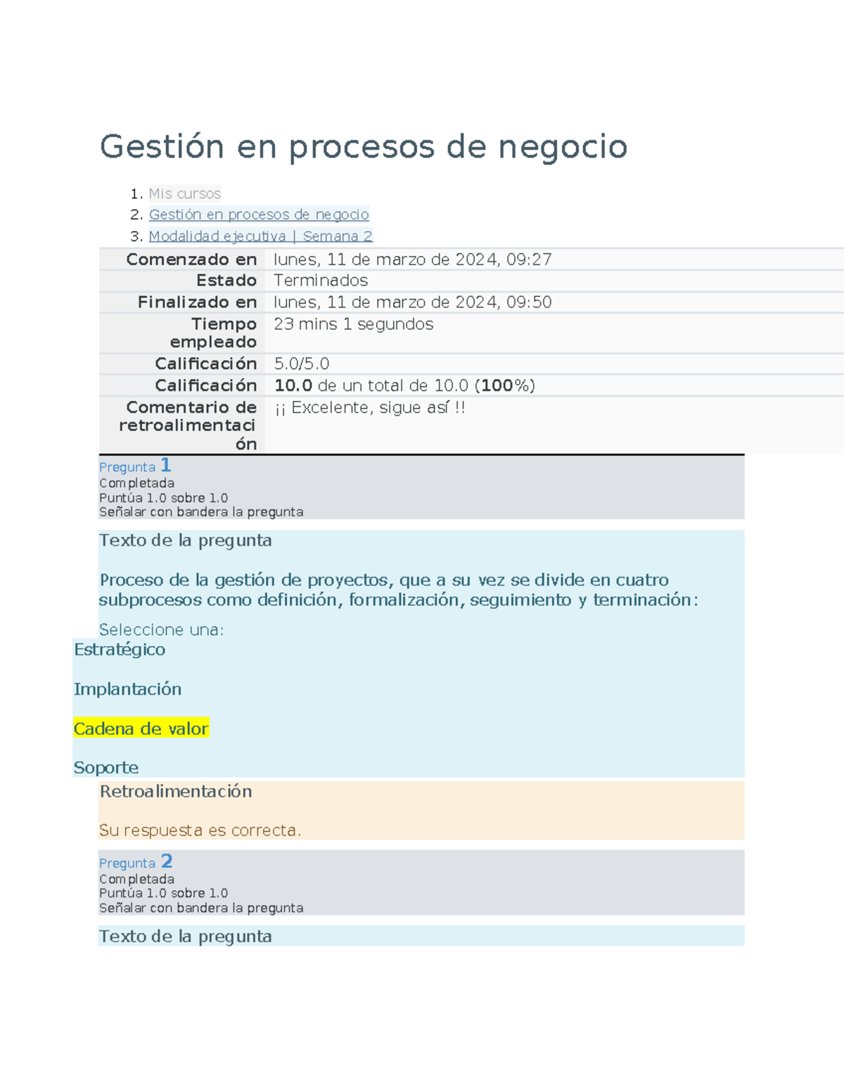 Gestión En Procesos De Negocio Sem 2 Gestión En Procesos De Negocio 1 Mis Cursos 2 Gestión 1343