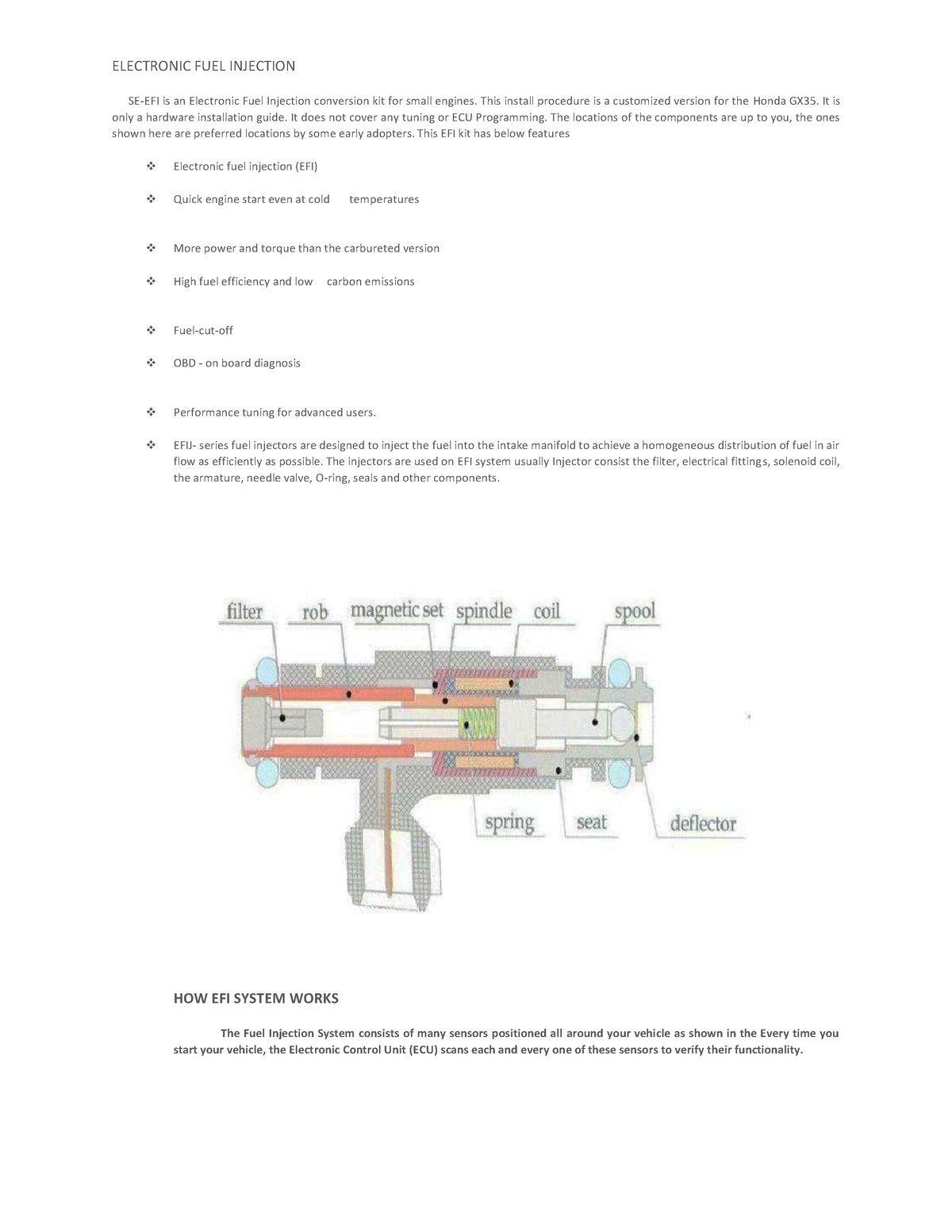 research paper on fuel injection system