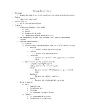 Unit 1 - SOC 225 - Unit One 1 I Social Structure Social Structure ...