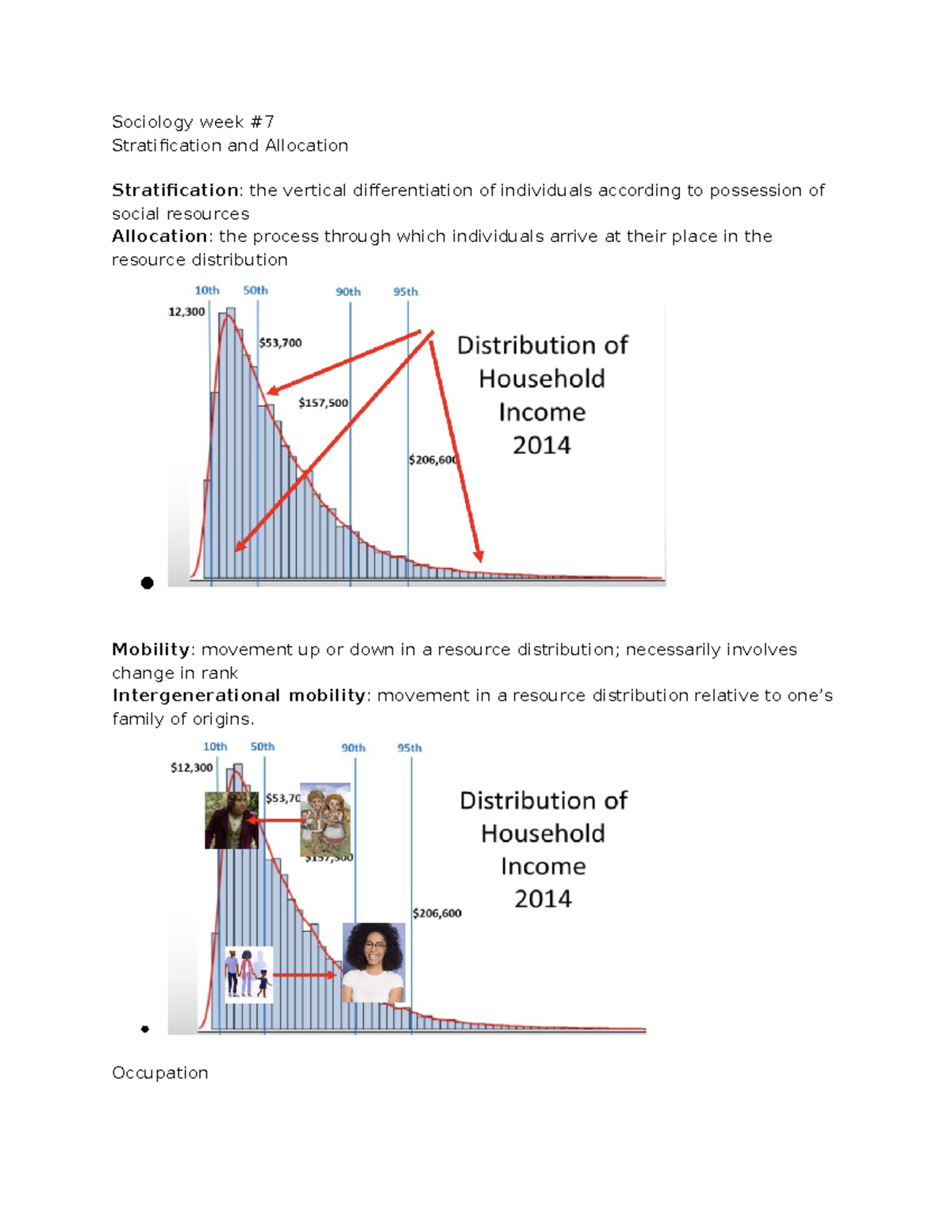 Sociology week #7 c - Sociology week # Stratification and Allocation ...
