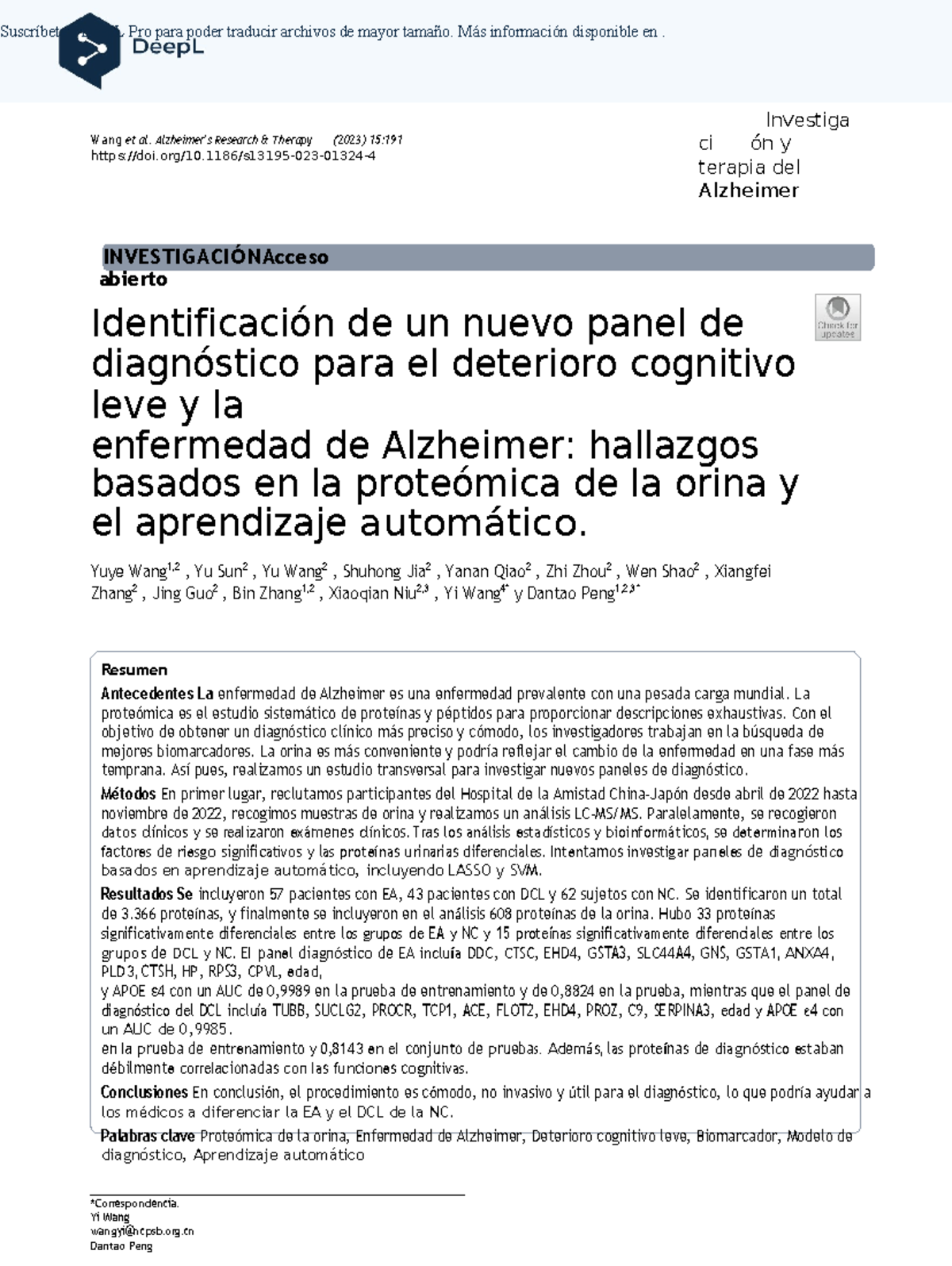 2 archivo es - ANDATE A LA CTMR - Suscríbete a DeepL Pro para poder ...
