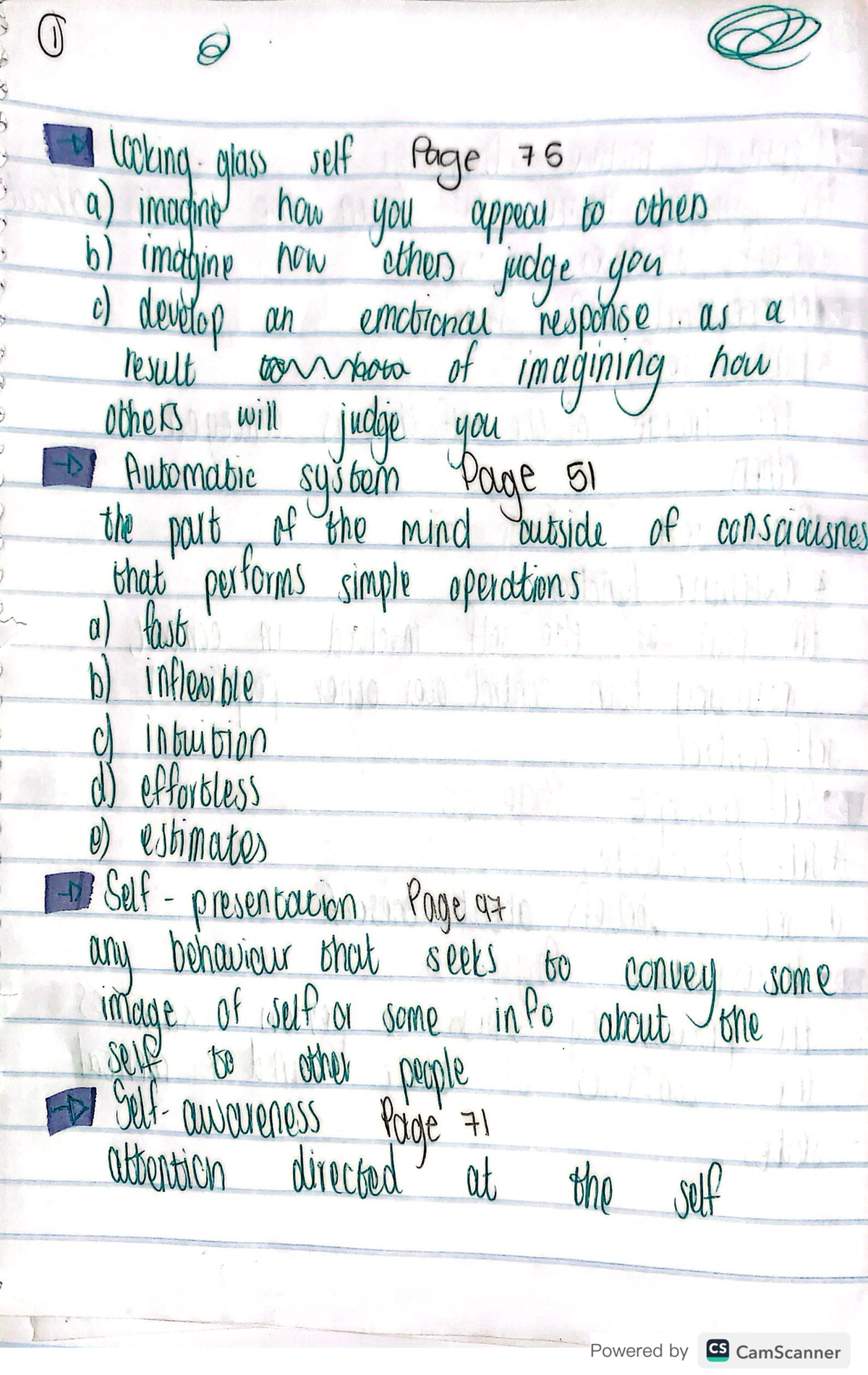 Psyc121 - Important Notes for exams, Used 2023 psyc 121 opp 1 to ...
