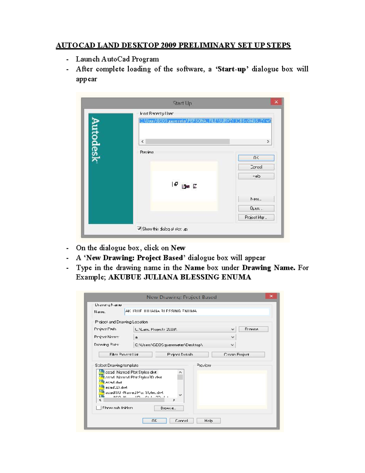 Autocad LAND Desktop 2009 Tutorial - AUTOCAD LAND DESKTOP 2009 ...