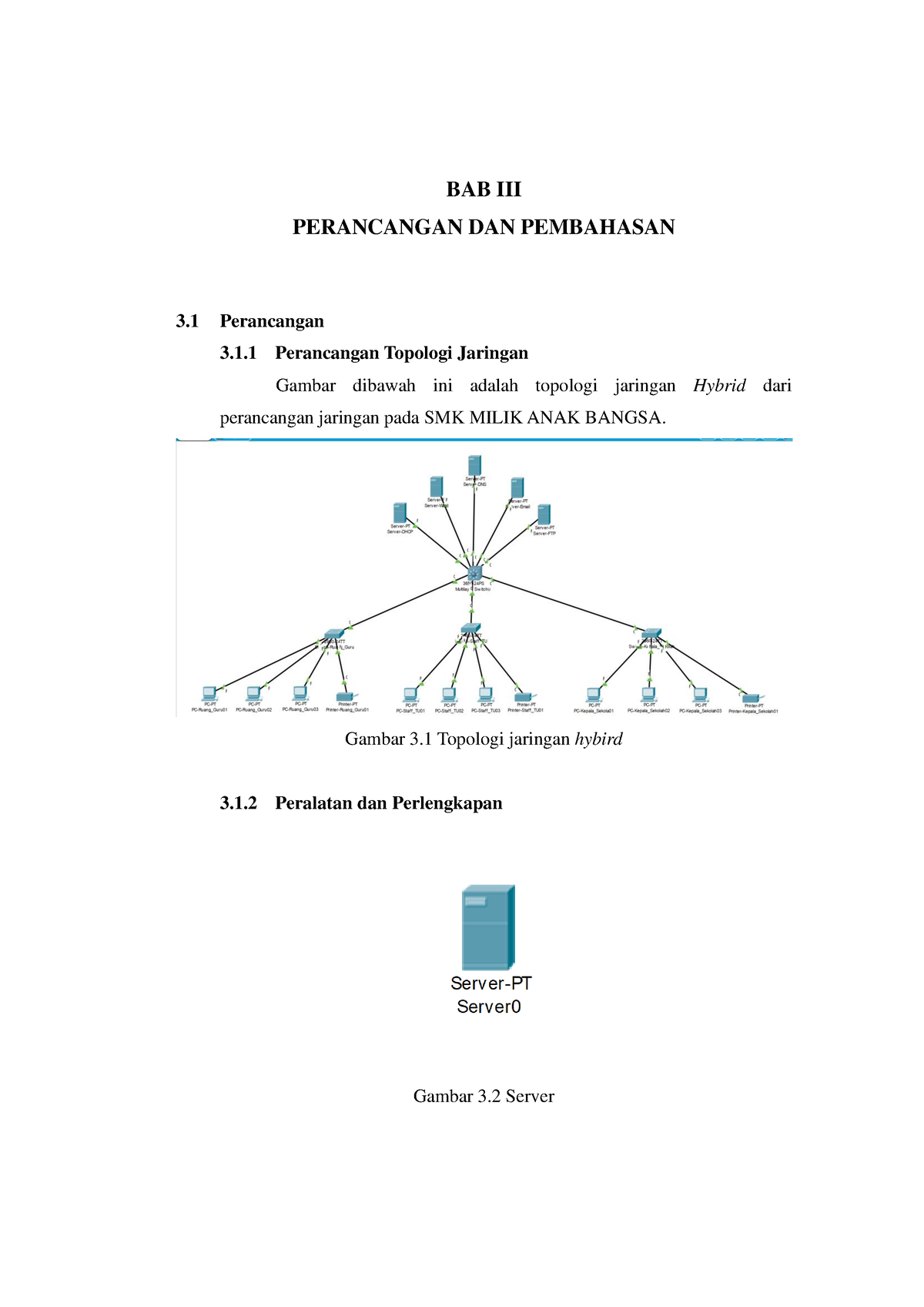 Laporan Praktikum Perancangan Jaringan Komputer Bab 3 - BAB III ...